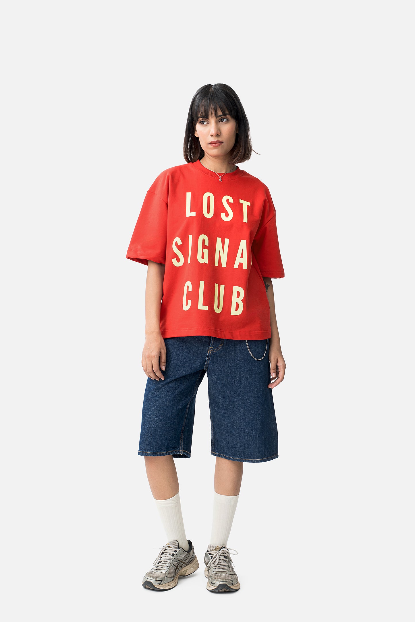 Lost Signal Club T-Shirt- Red