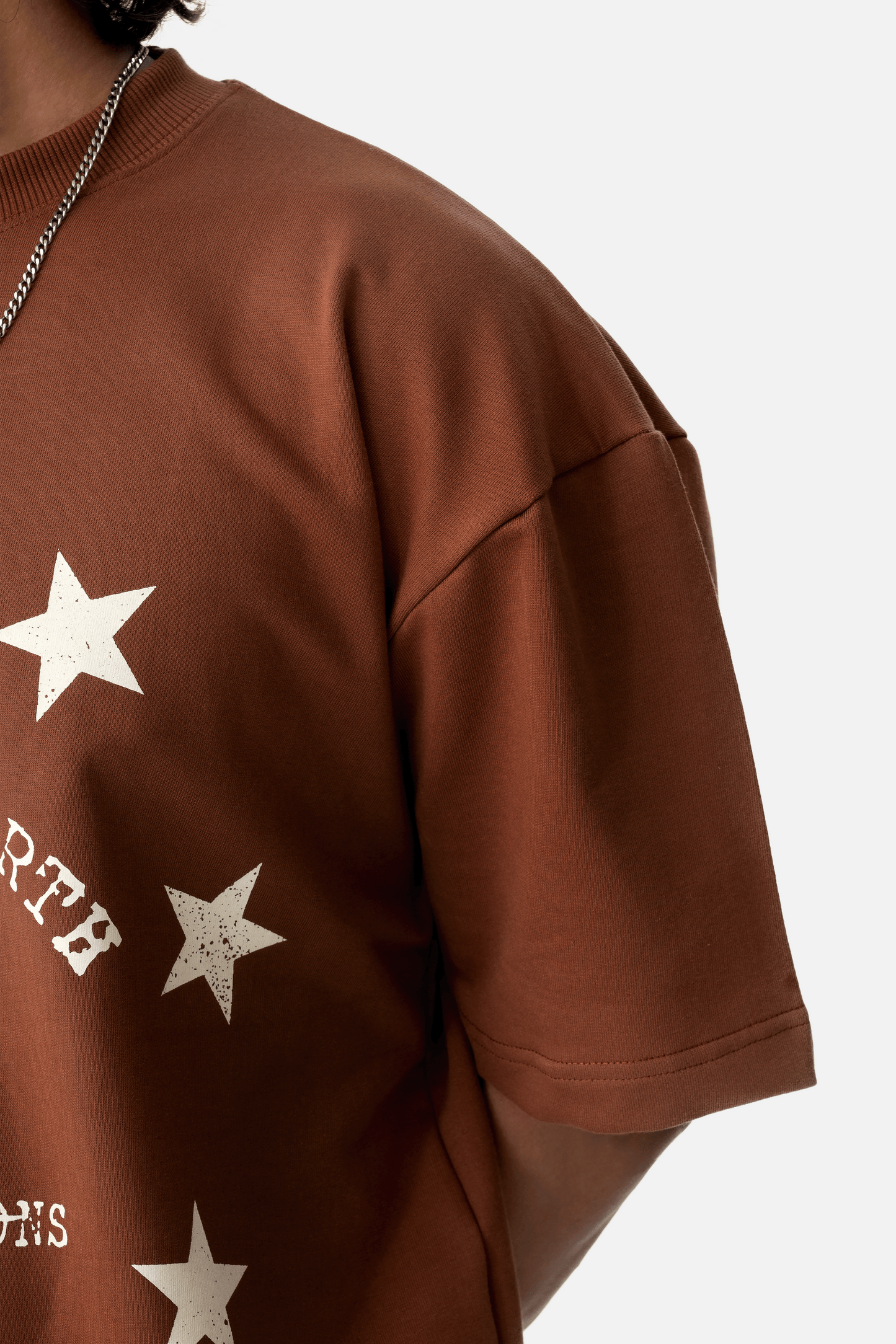 Lighthouse Legacy Tee - Rust Brown