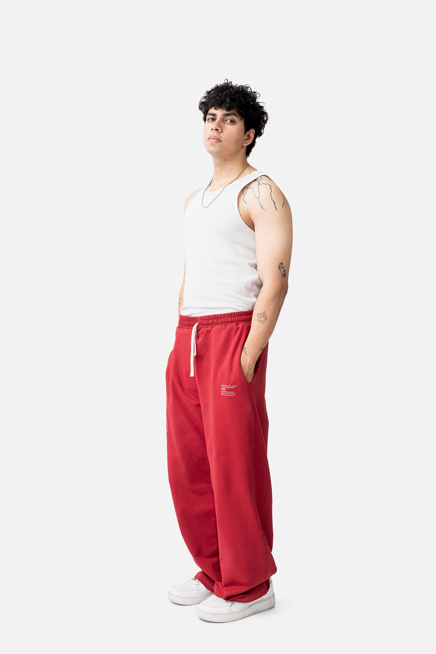 Everyday Trackpants - Red