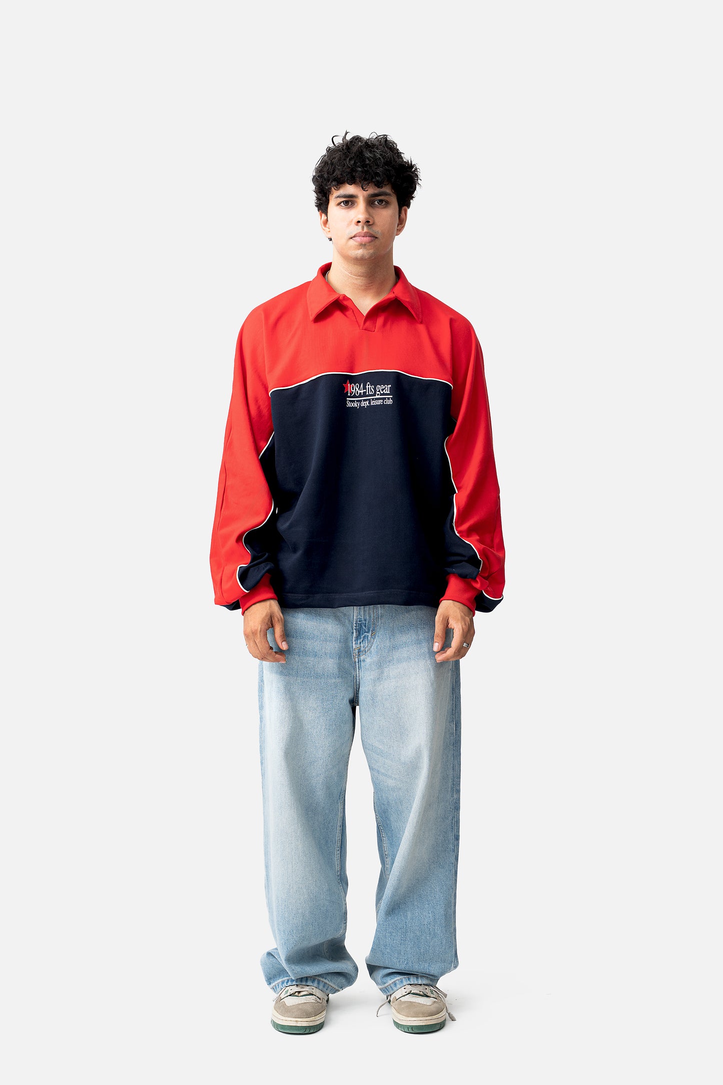 Heritage Polo - Navy/Red