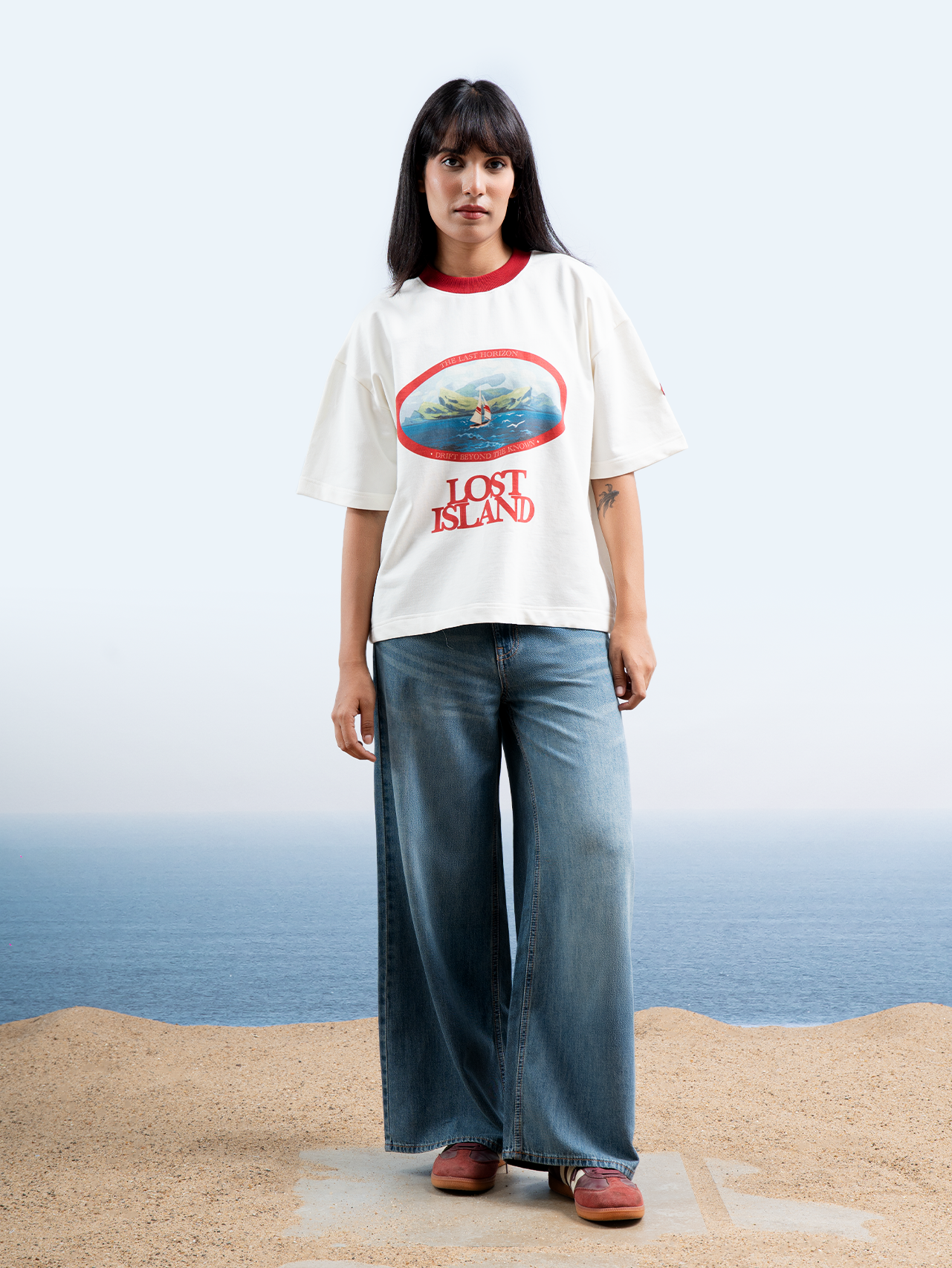 Oceanbound Tee – Off White