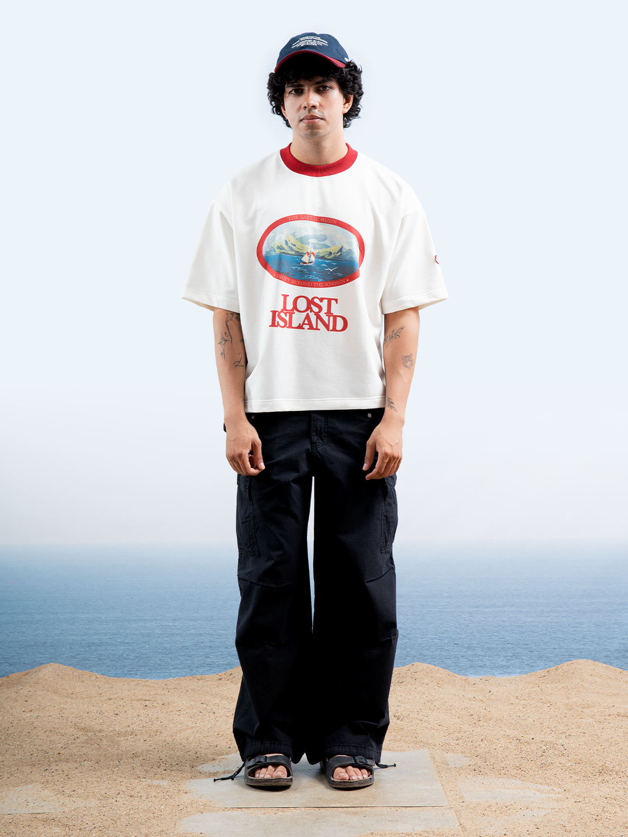 Oceanbound Tee – Off White