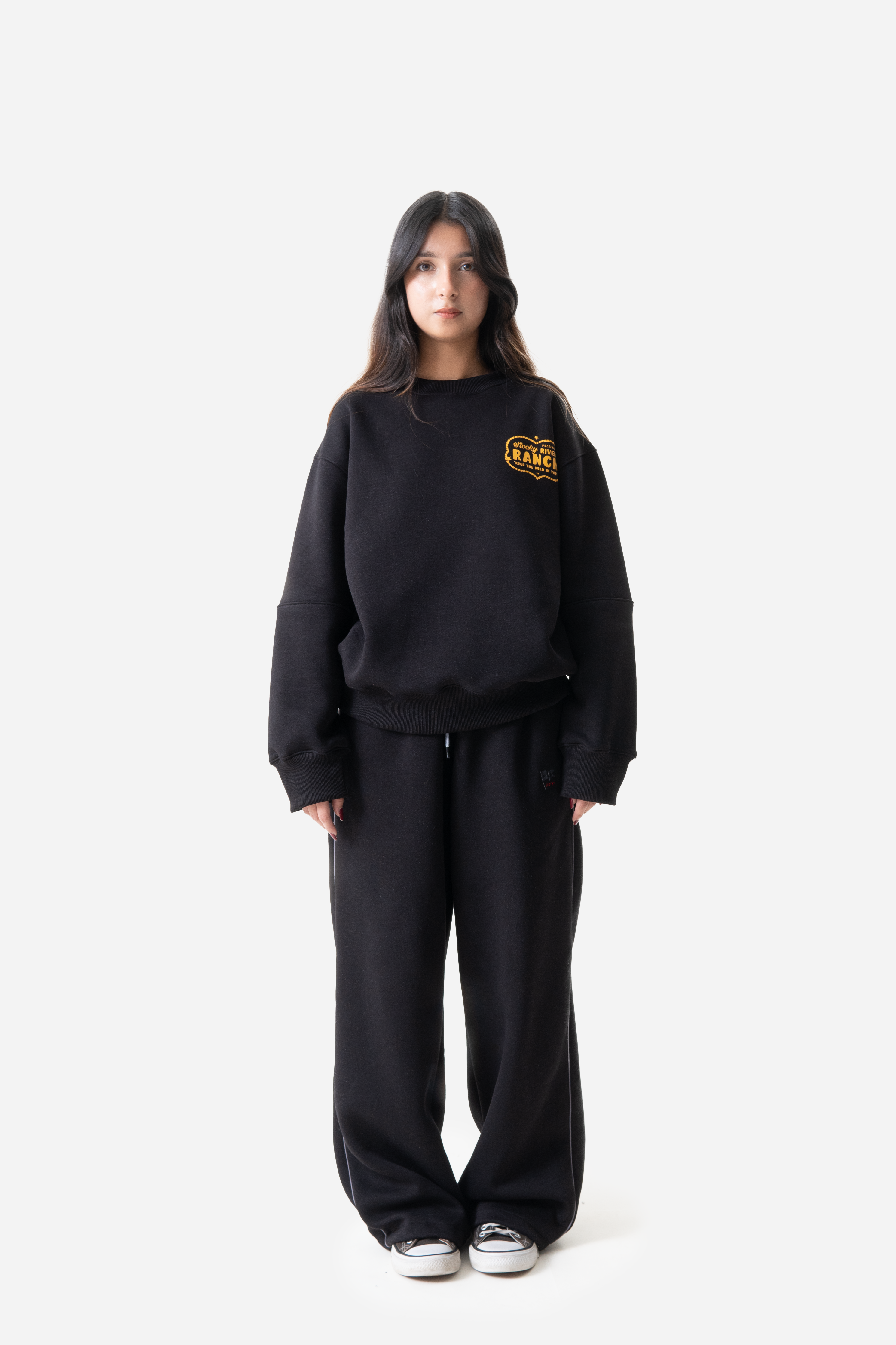 Ranch Sweatshirt-Black