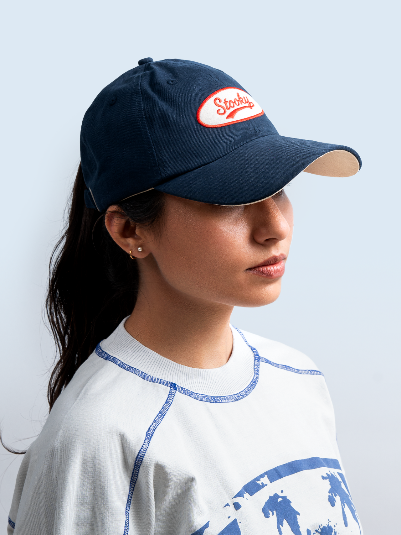 The Logo Cap - Navy