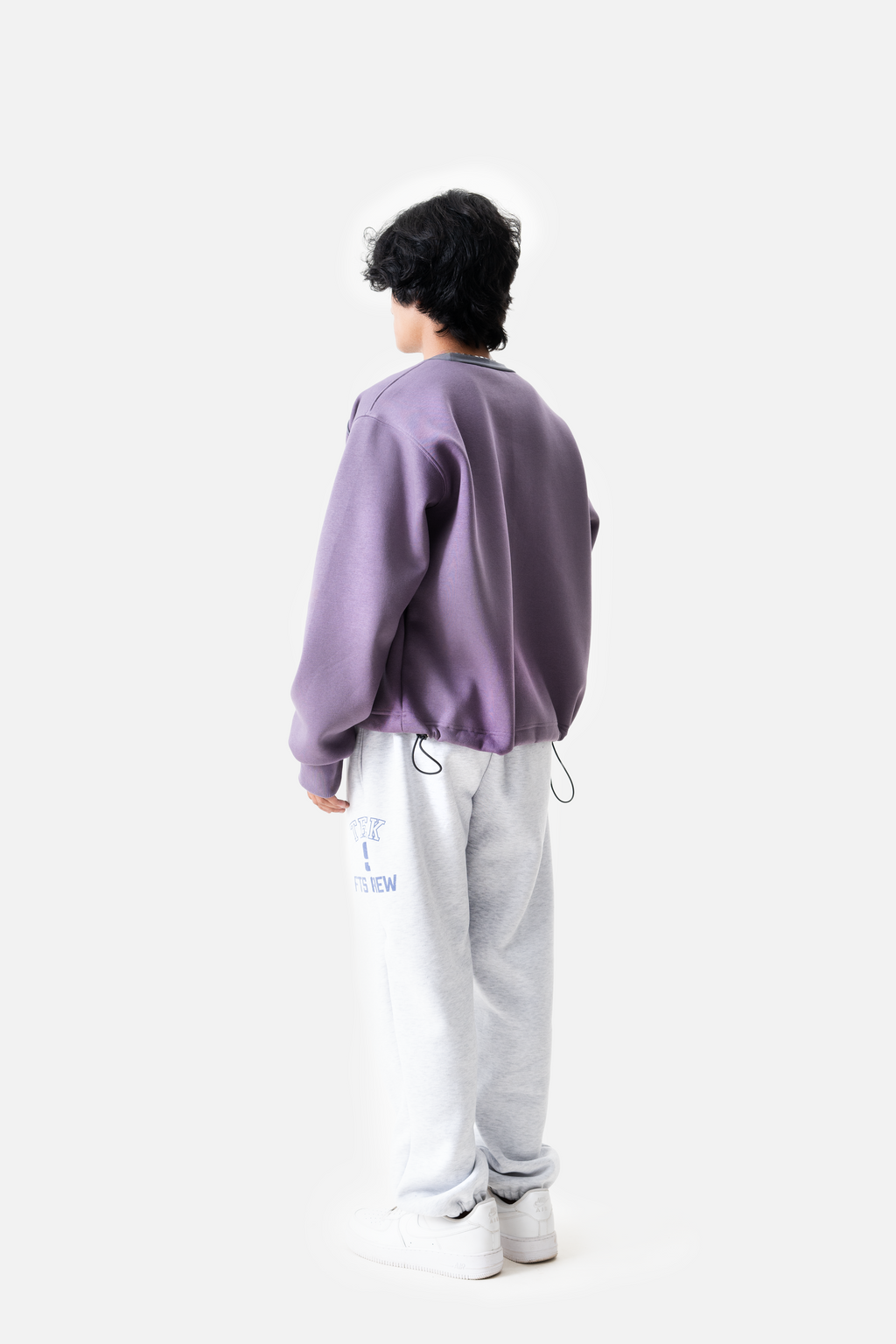 Camp sweatshirt-Plum
