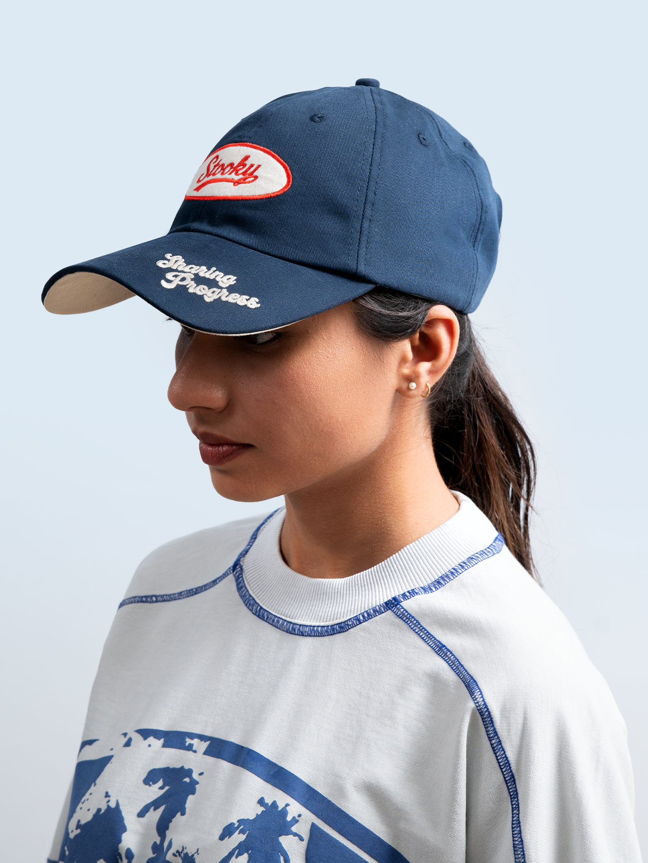 The Logo Cap - Navy