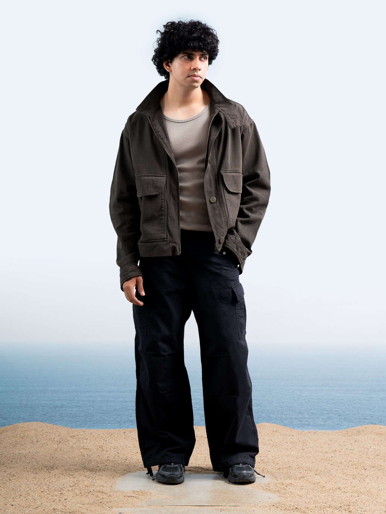 Utility Field Jacket - Olive