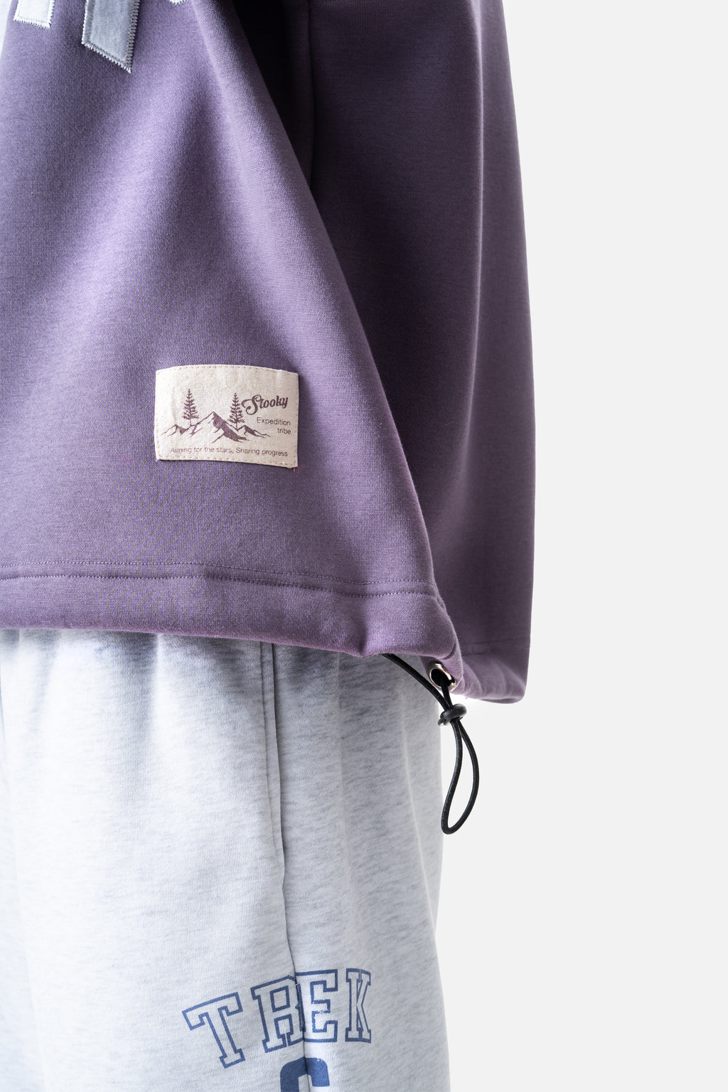 Camp sweatshirt-Plum