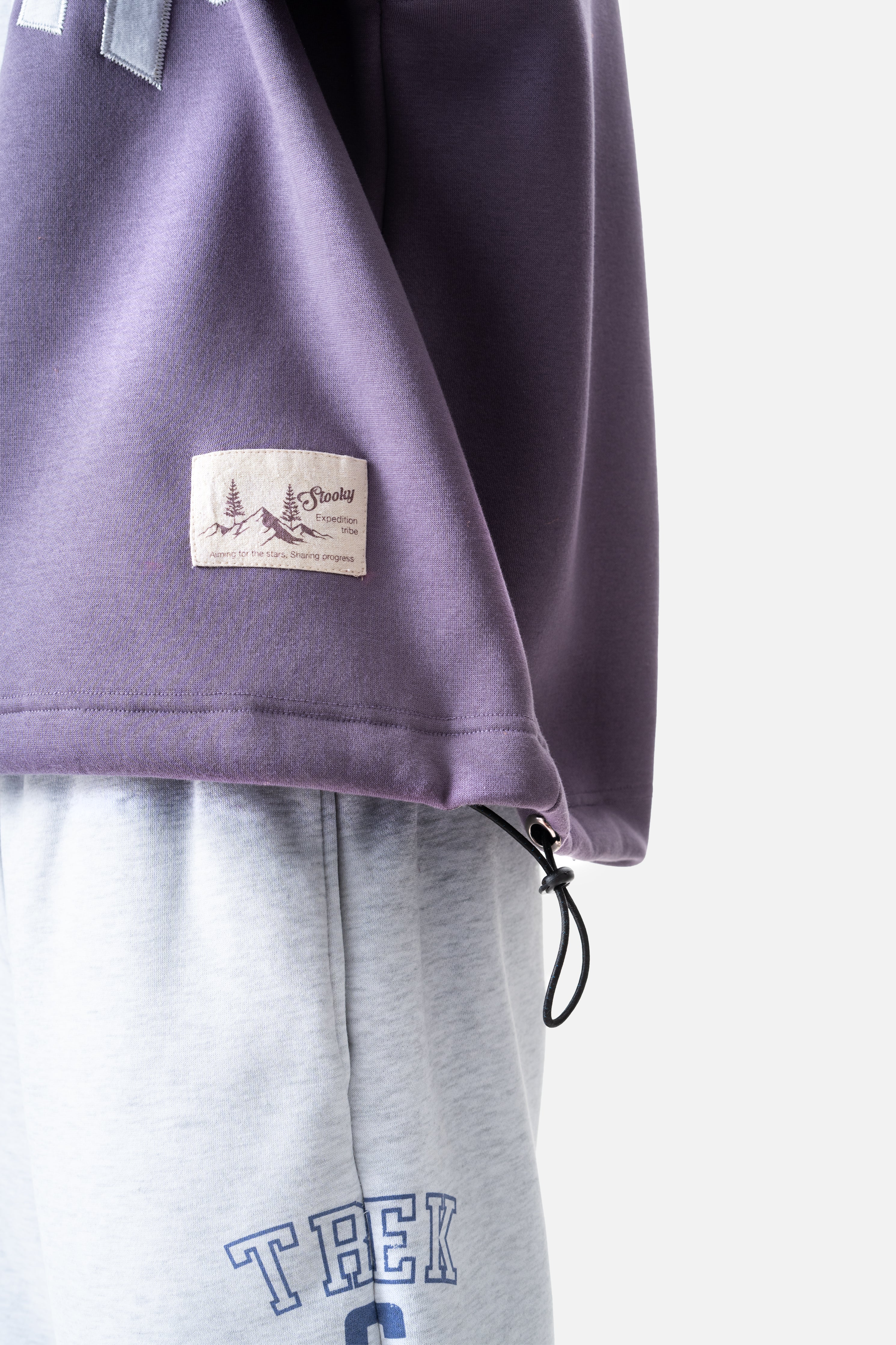 Camp sweatshirt-Plum