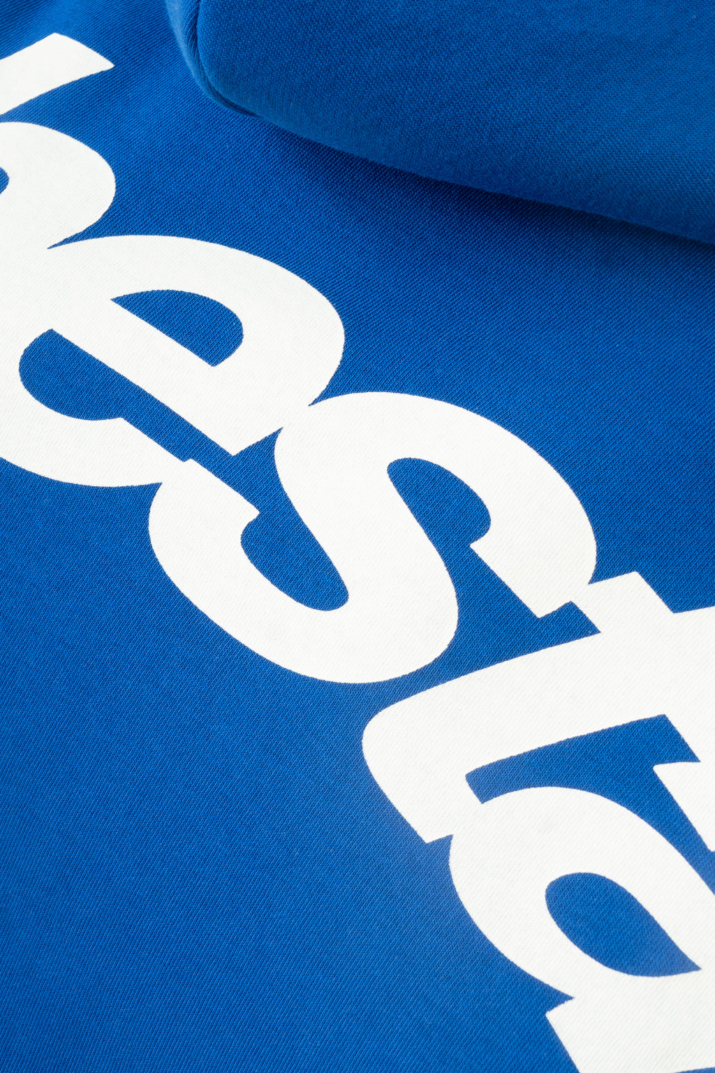 FTS CURVED HOODIE - COBALT BLUE