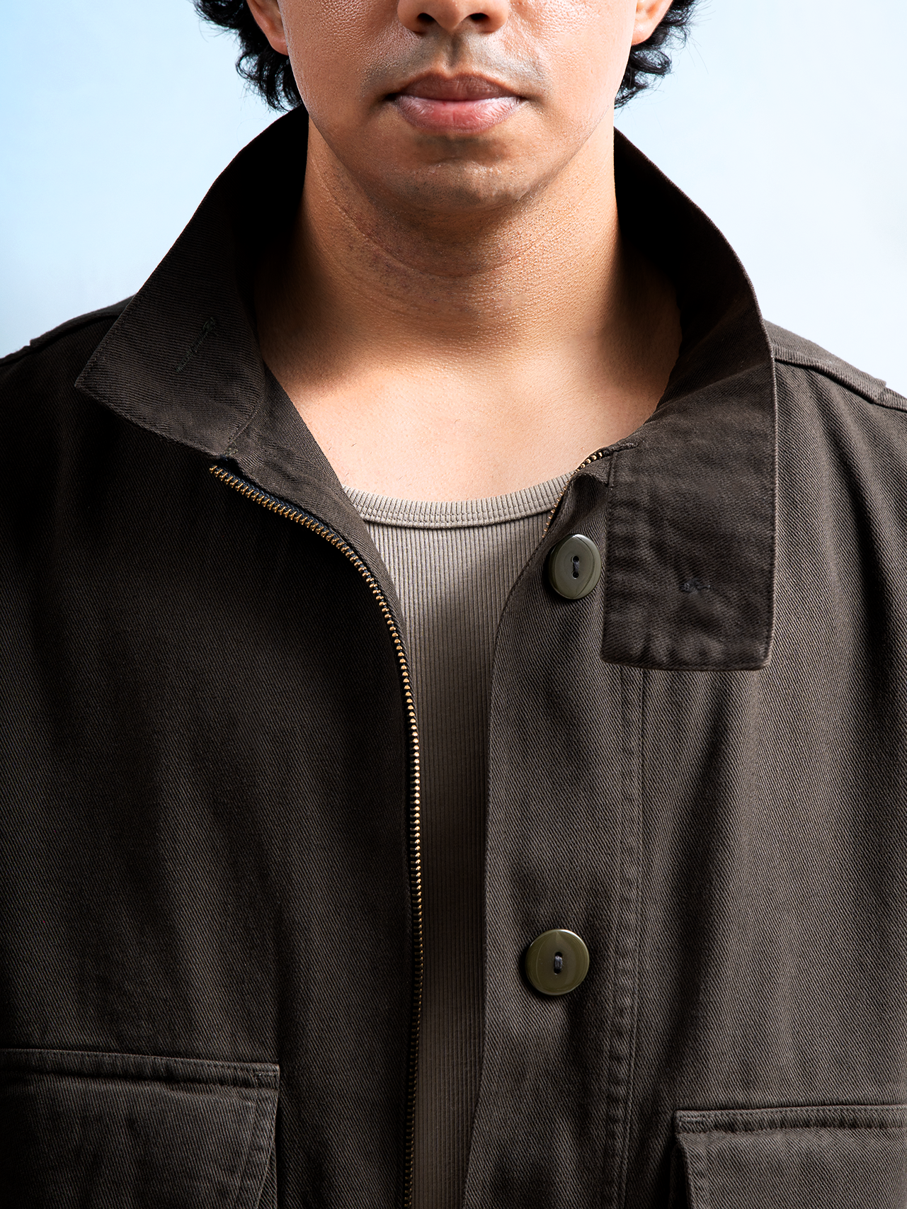 Utility Field Jacket - Olive