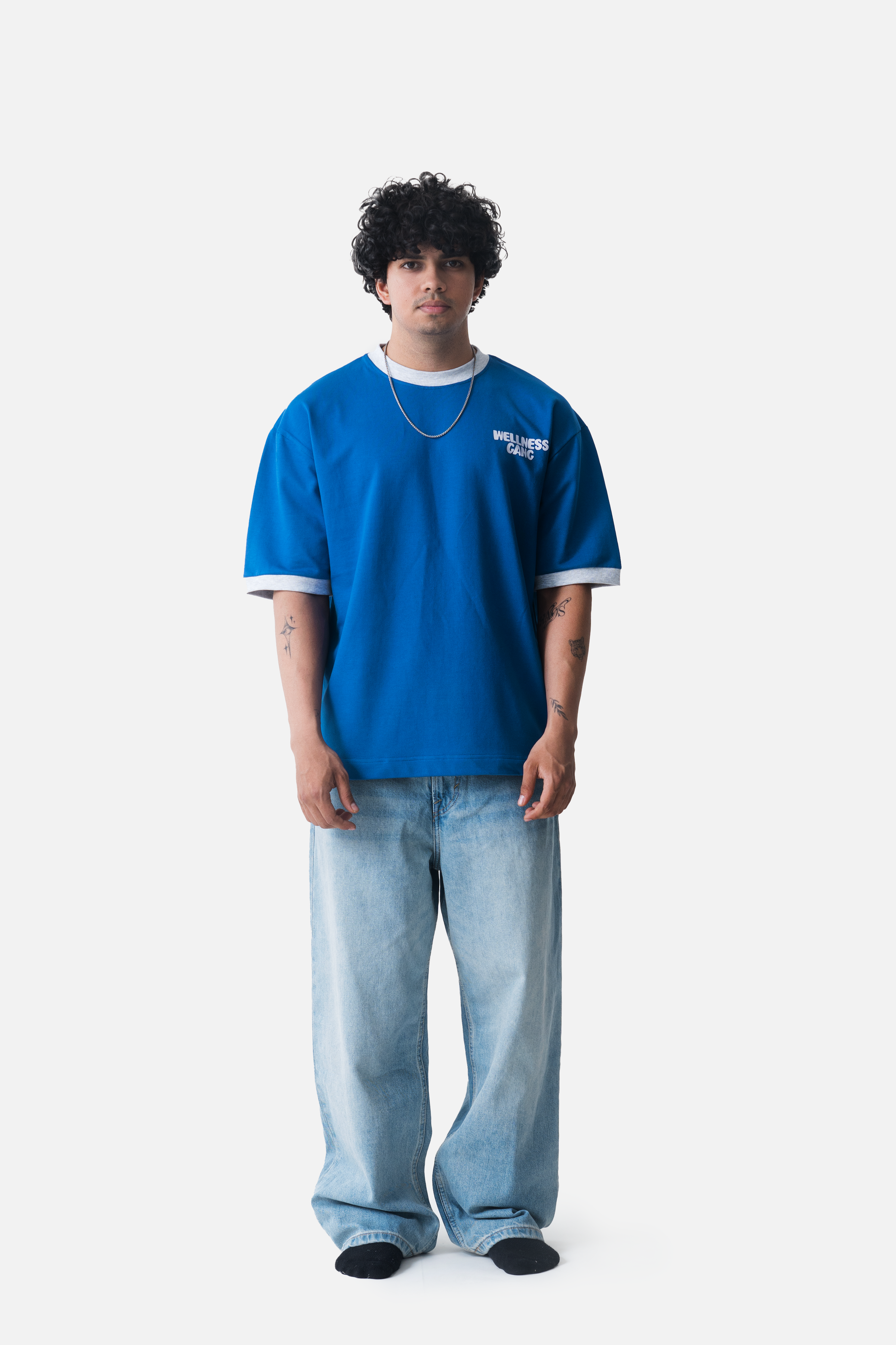 Wellness Gang Crewneck - Cobalt Blue