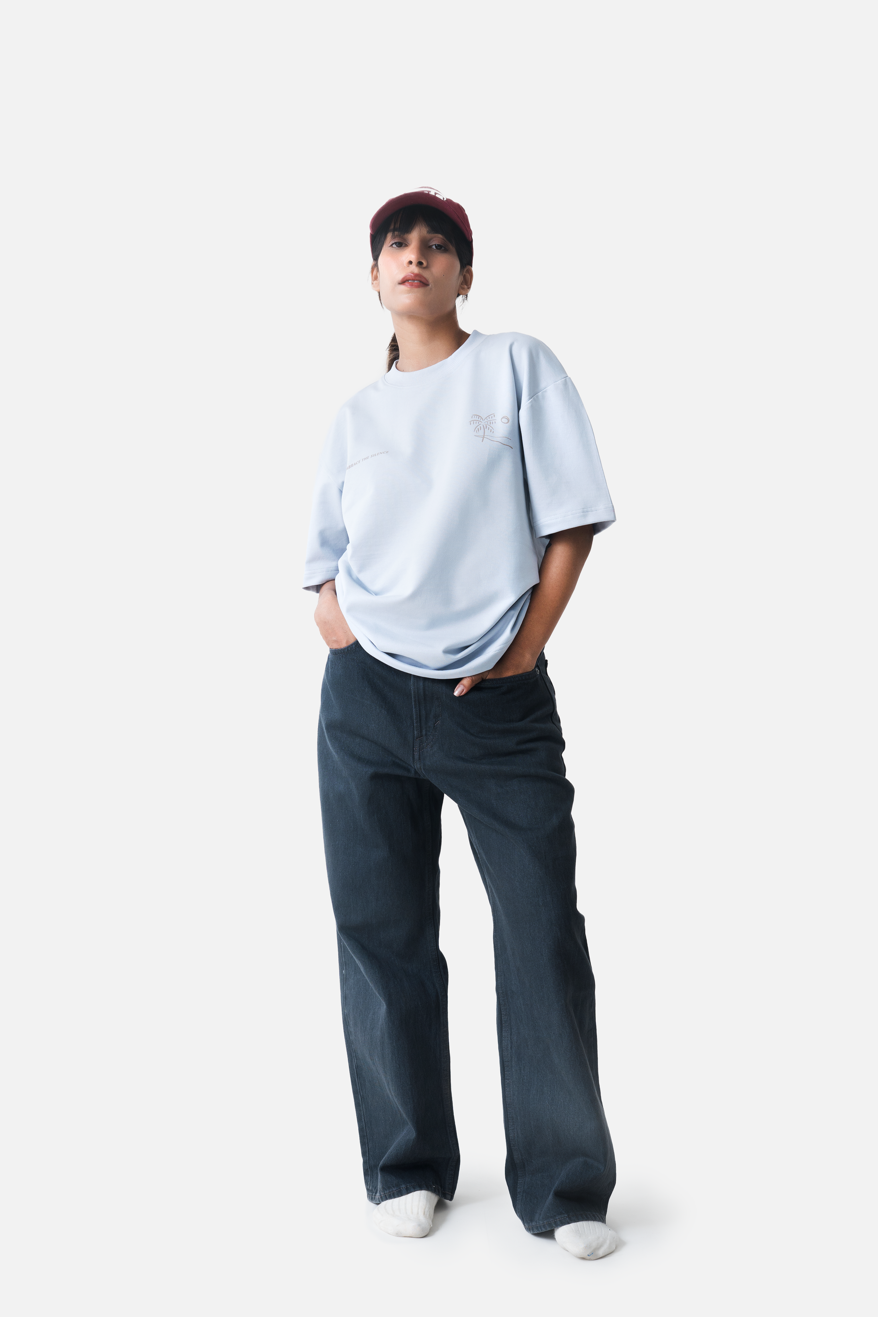 The calm tee - Pale Blue