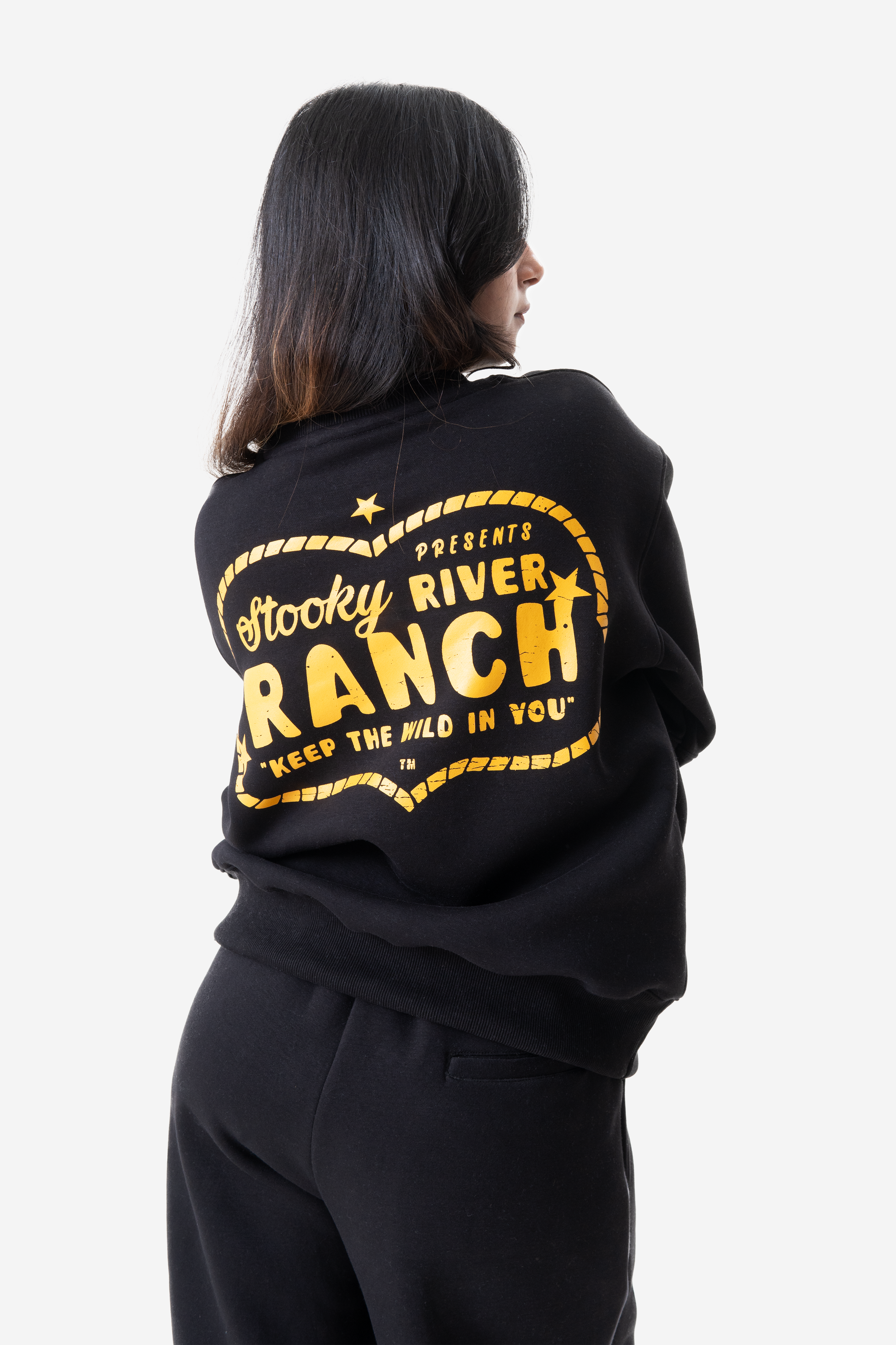 Ranch Sweatshirt-Black