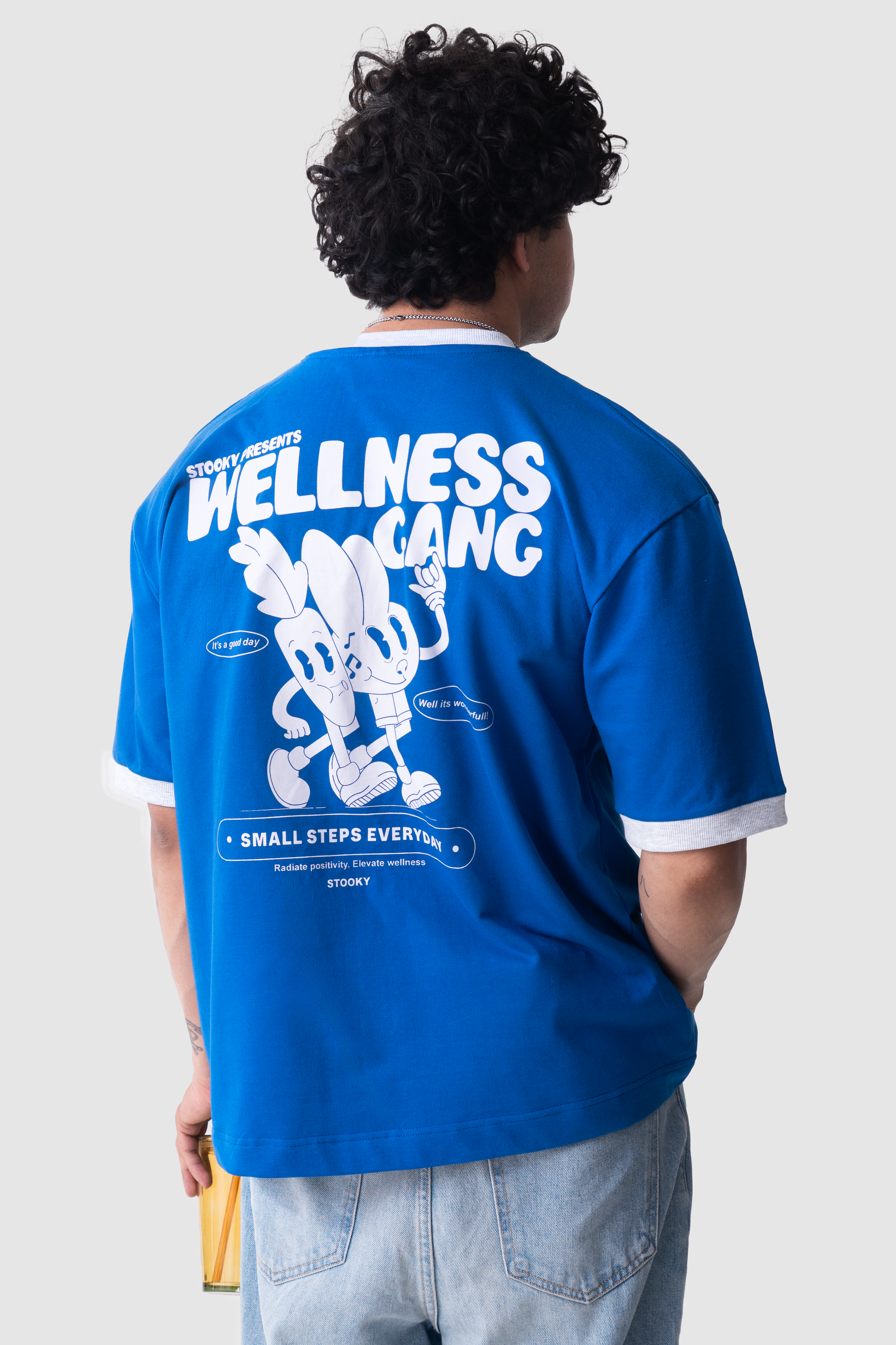 Wellness Gang Crewneck - Cobalt Blue