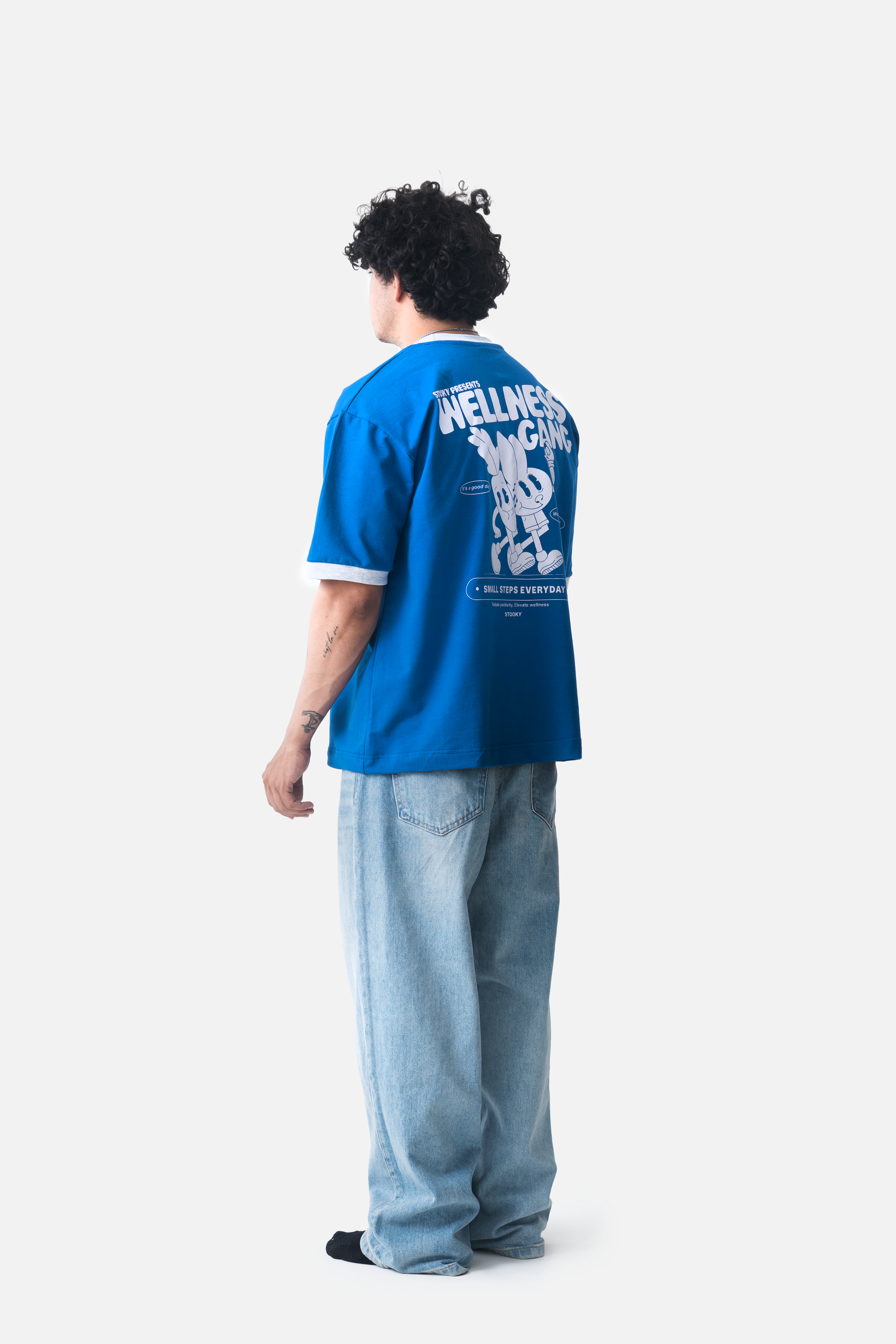 Wellness Gang Crewneck - Cobalt Blue