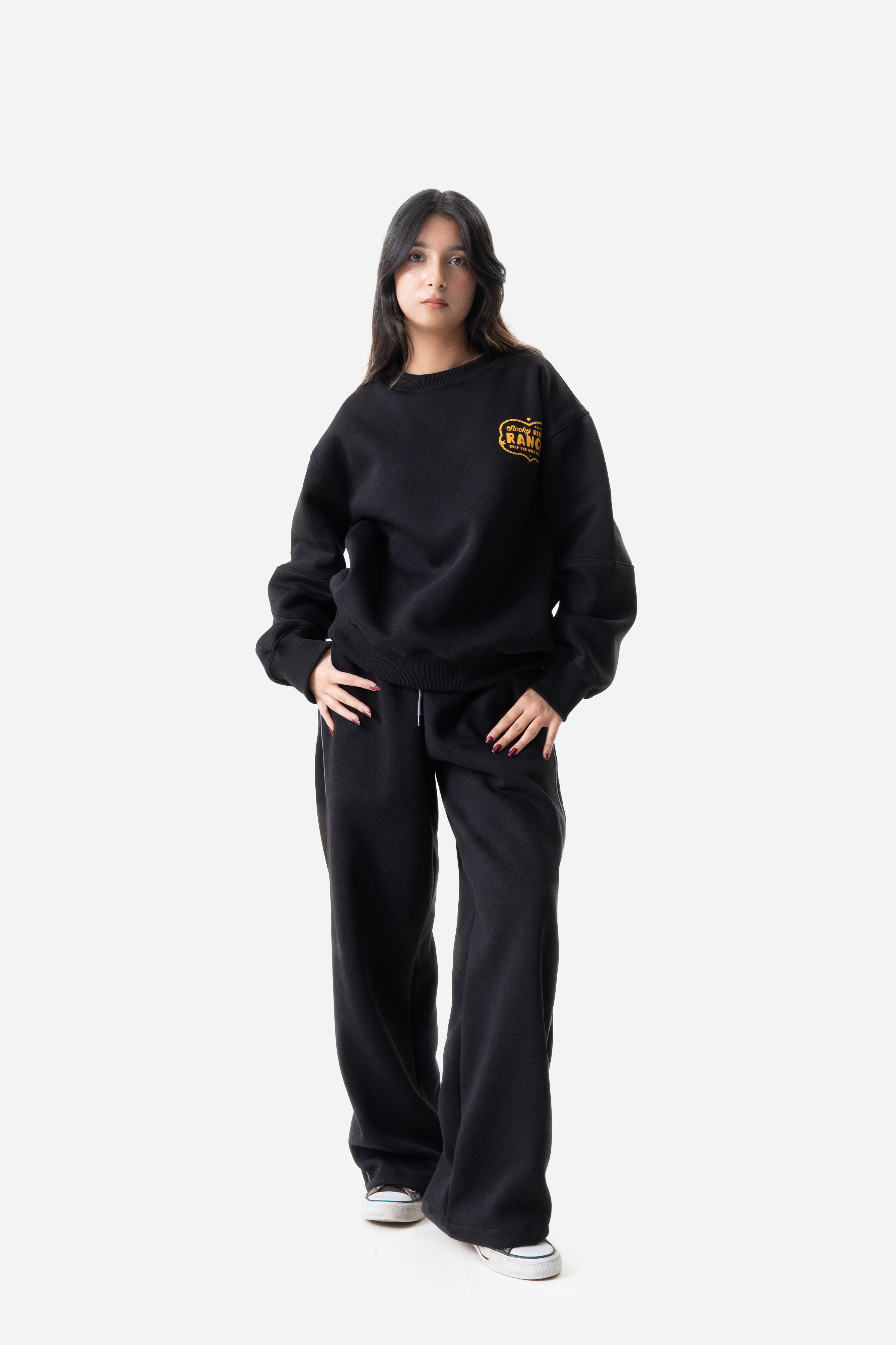 Ranch Sweatshirt-Black