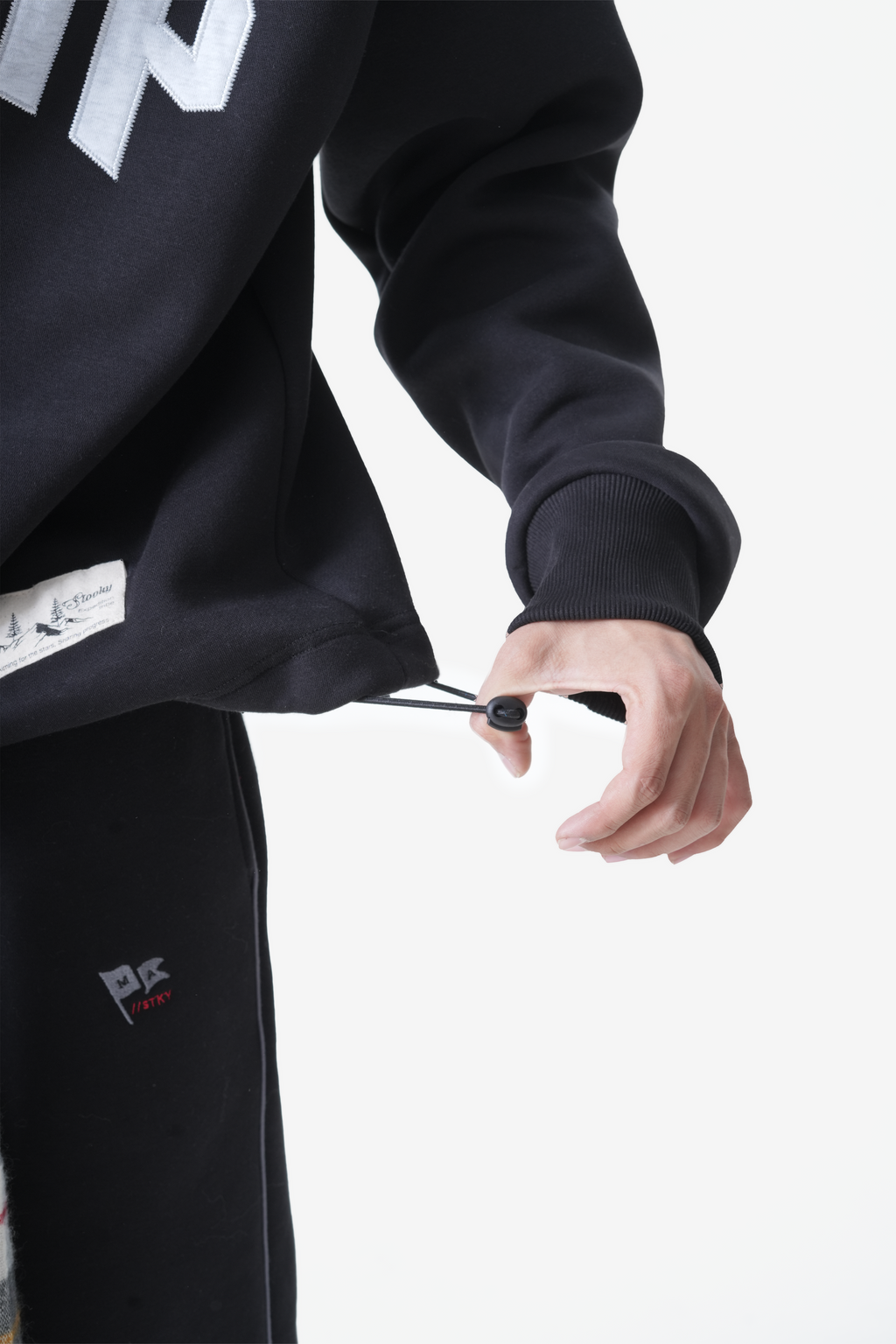 Camp sweatshirt-Black