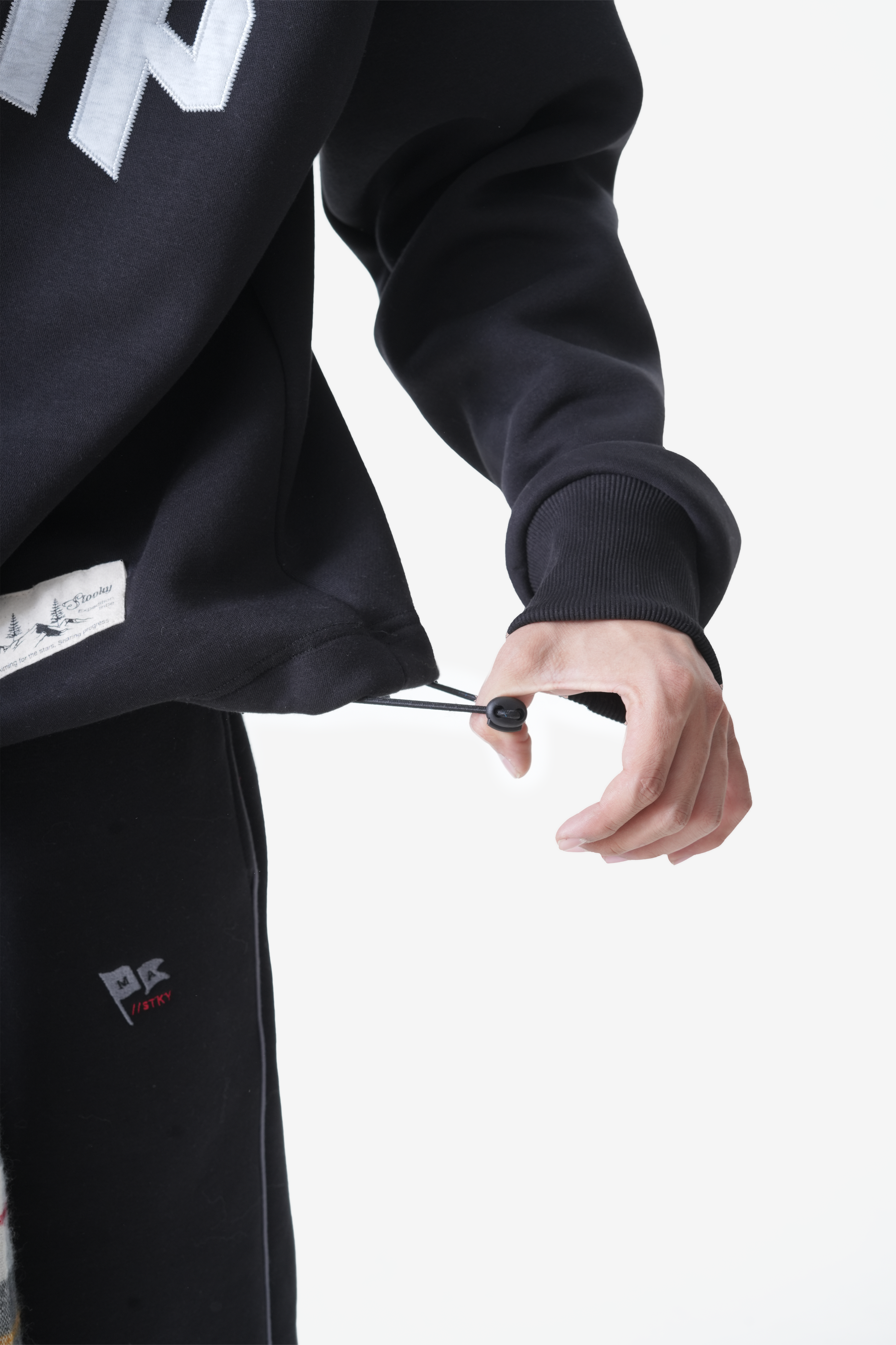 Camp sweatshirt-Black