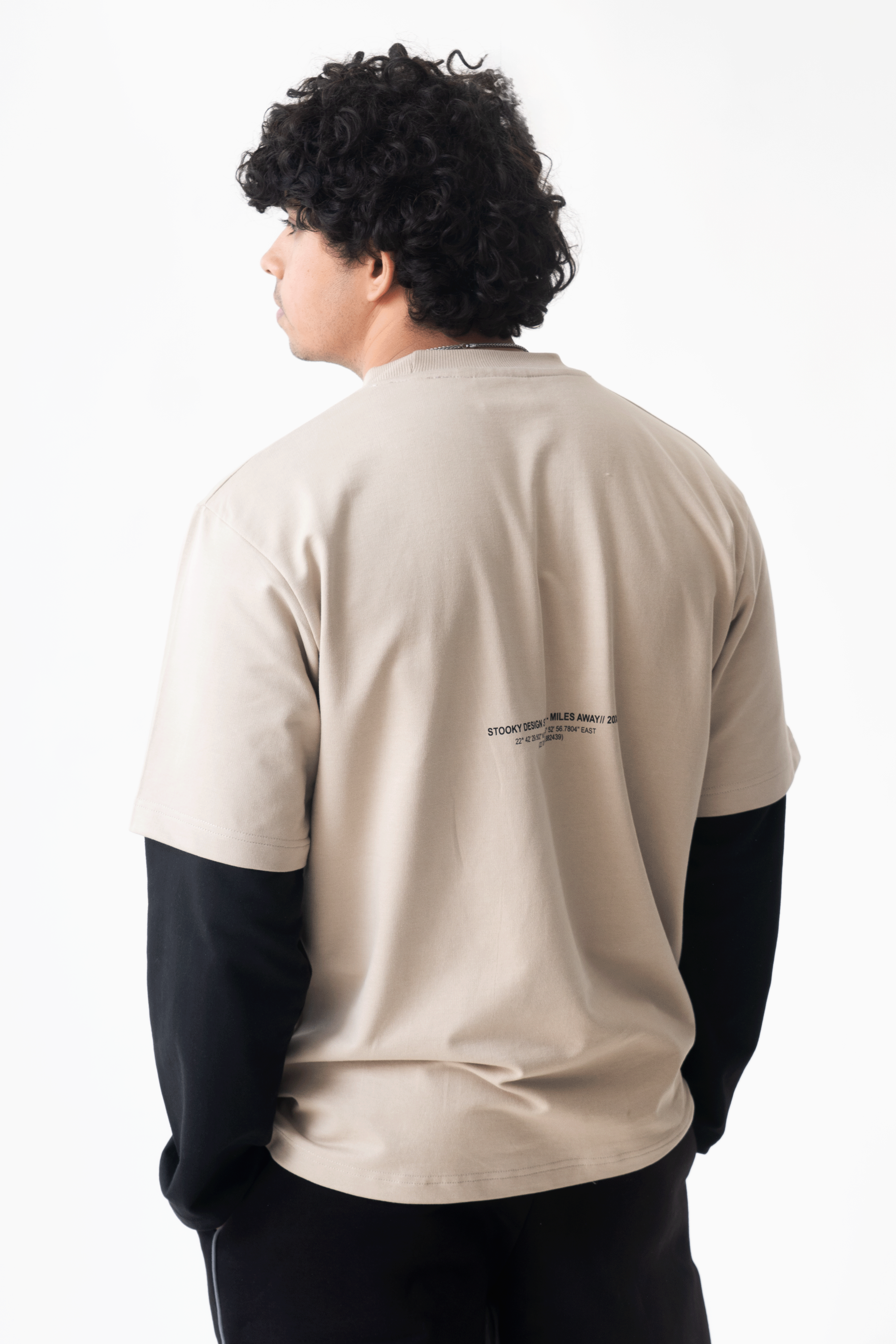Trailthread Longsleeve tee- Beige