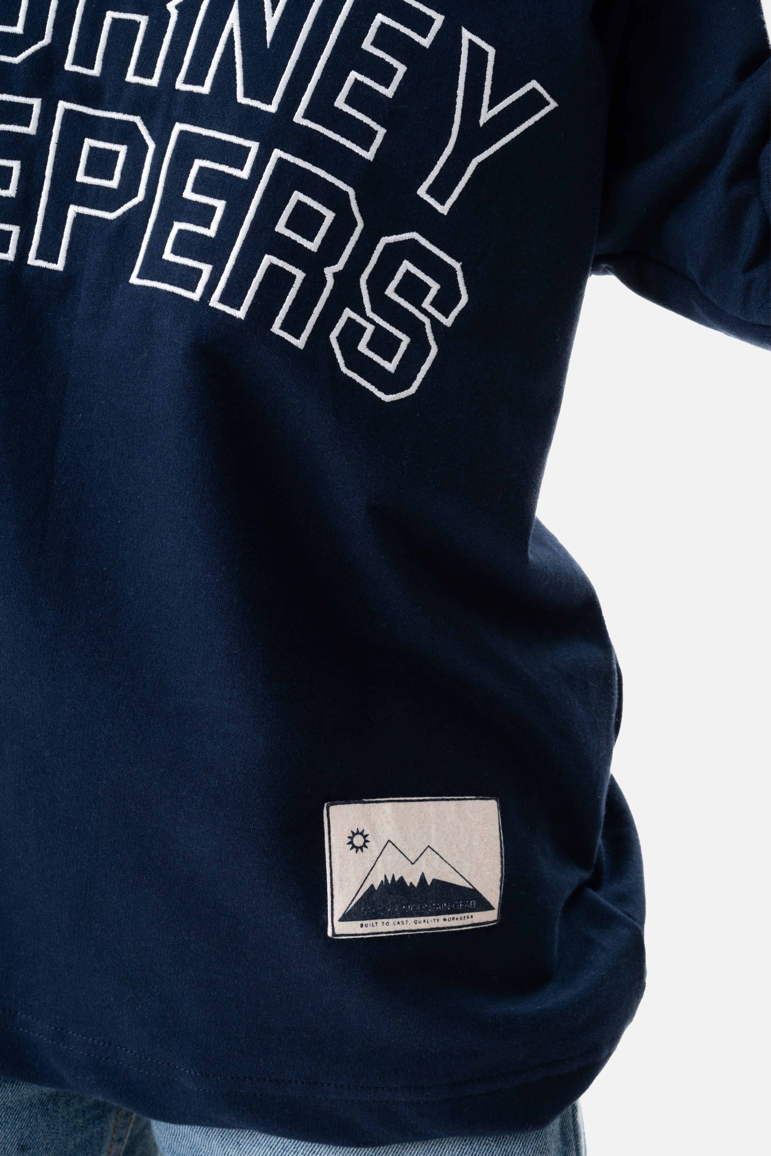 Trailthread Longsleeve tee- Navy