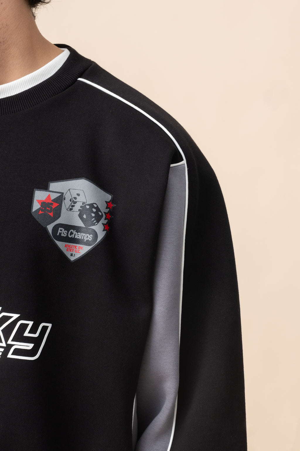 Recess League Sweatshirt – Black/Grey