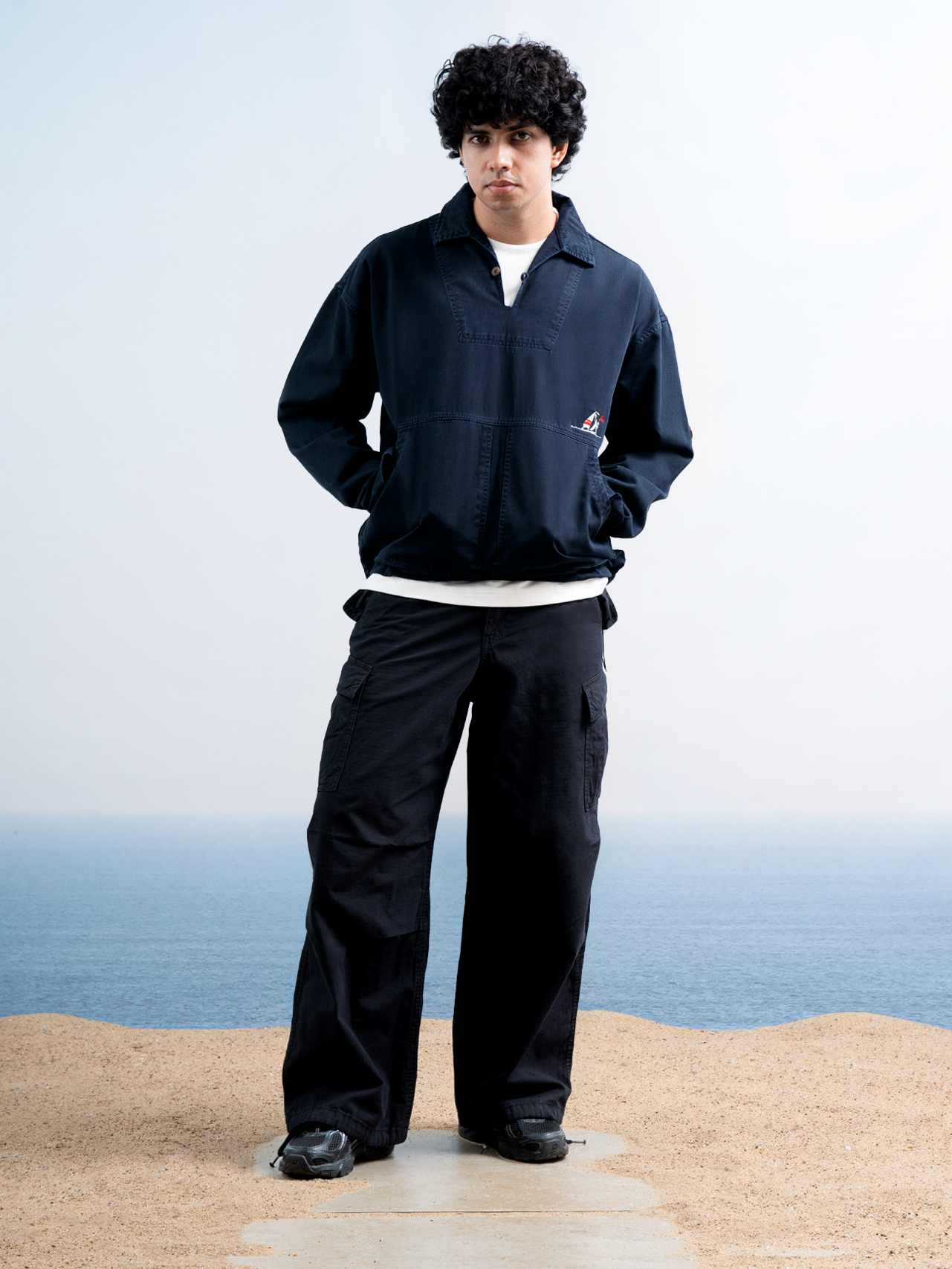 Harbor Anorak – Navy