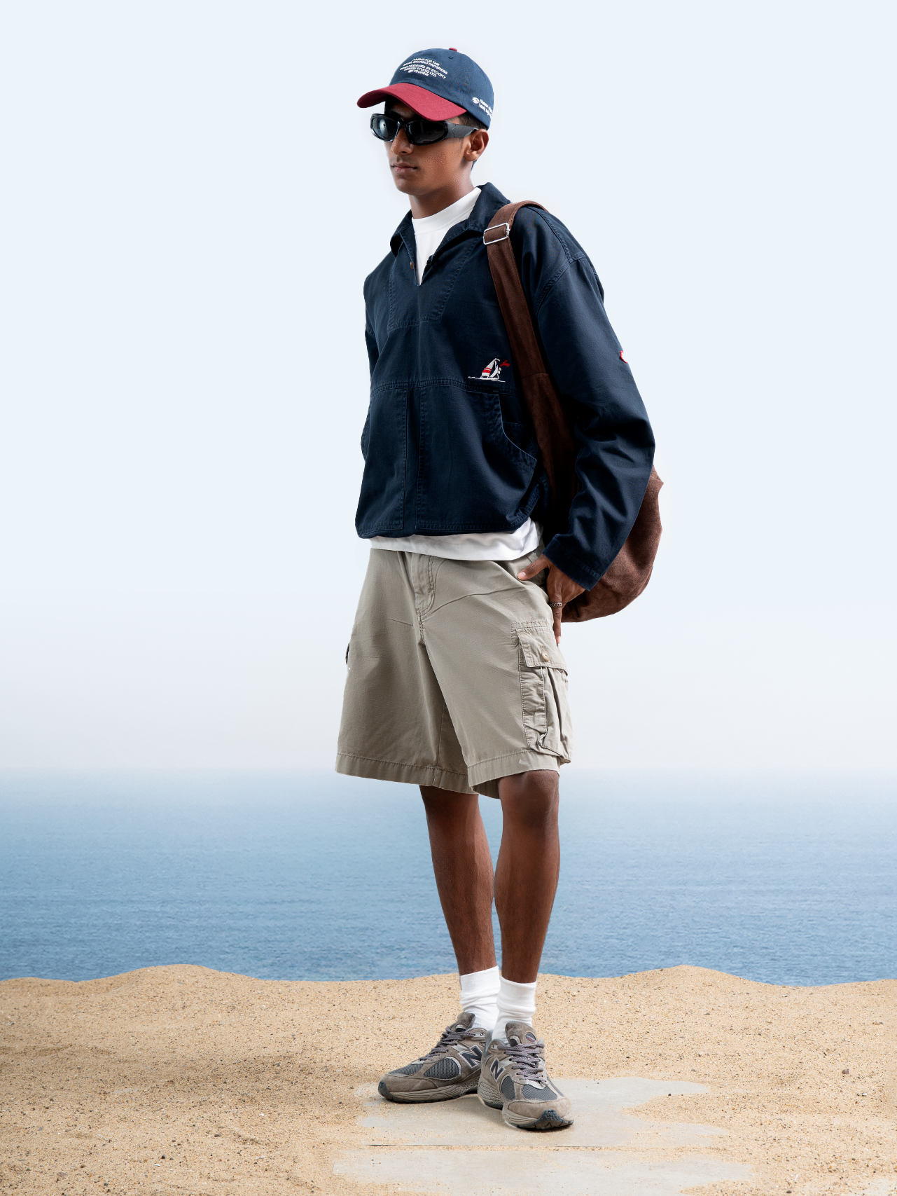 Harbor Anorak – Navy