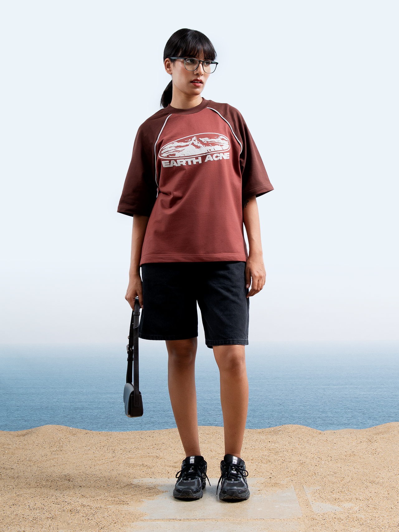 Eart Acne Short Sleeve - Brick