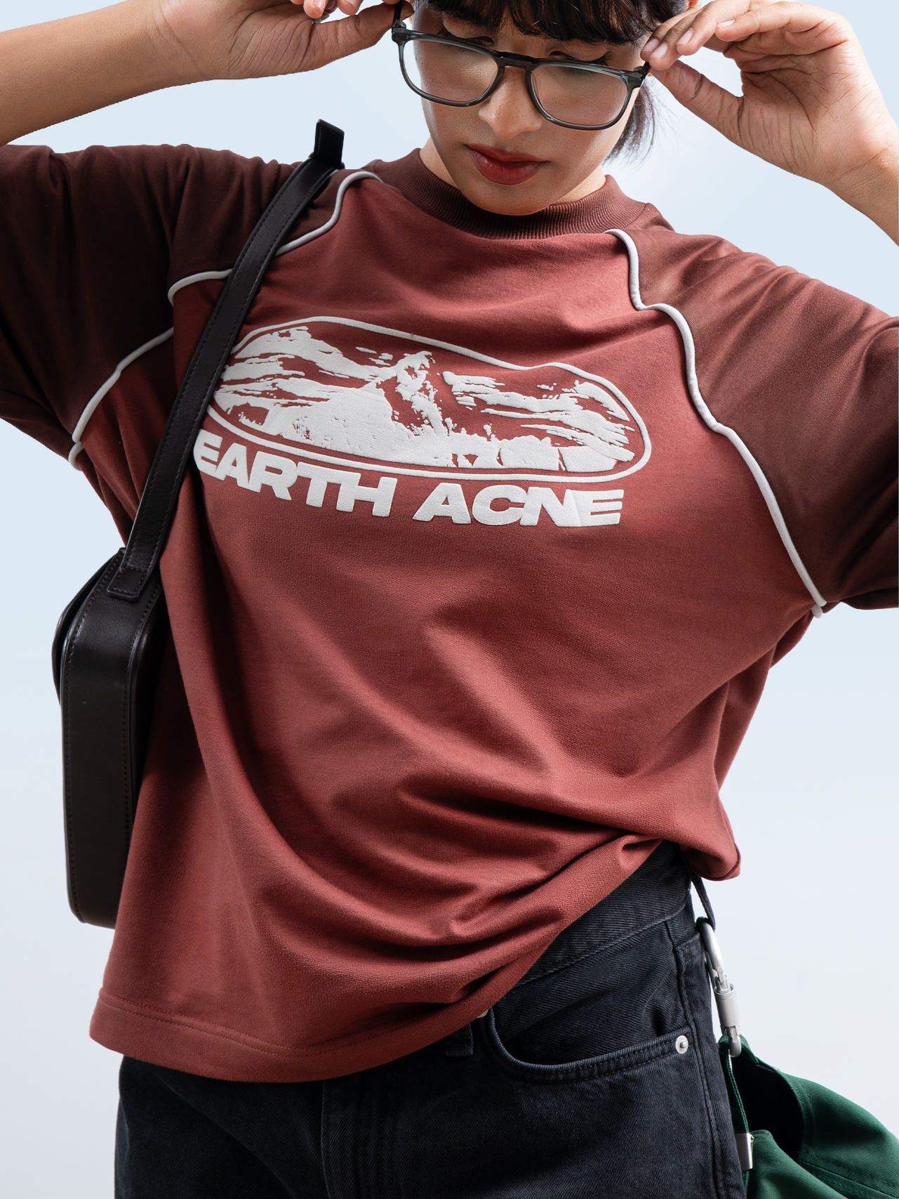Eart Acne Short Sleeve - Brick