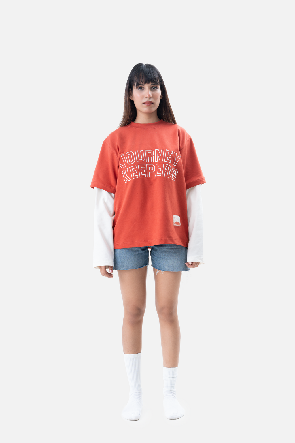 Trailthread Longsleeve tee- Rust