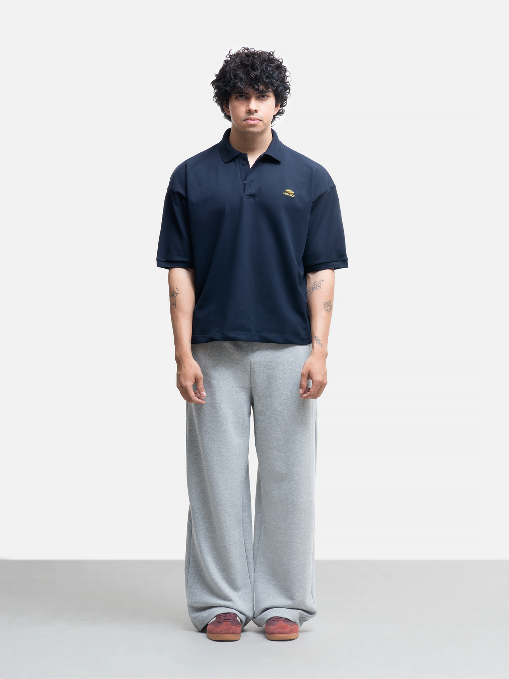 Origin Polo Short Sleeve T-shirt - Navy