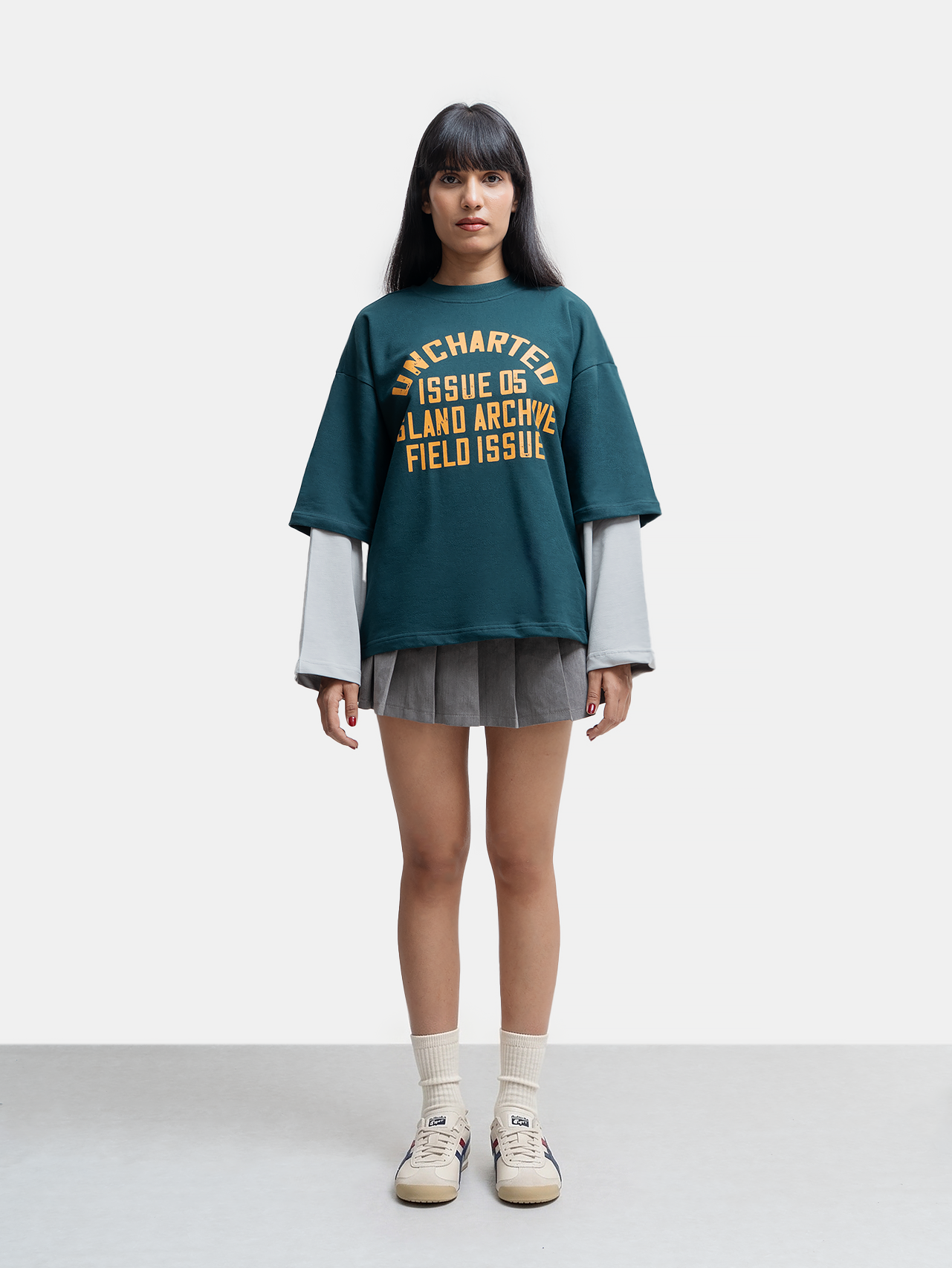 Uncharted LongSleeve Tshirt - Pine