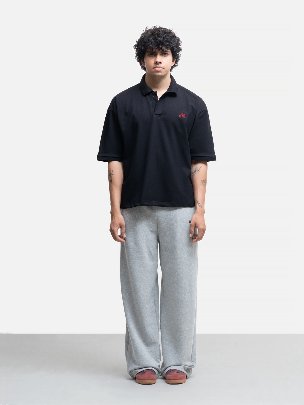 Origin Polo Short Sleeve T-shirt - Black