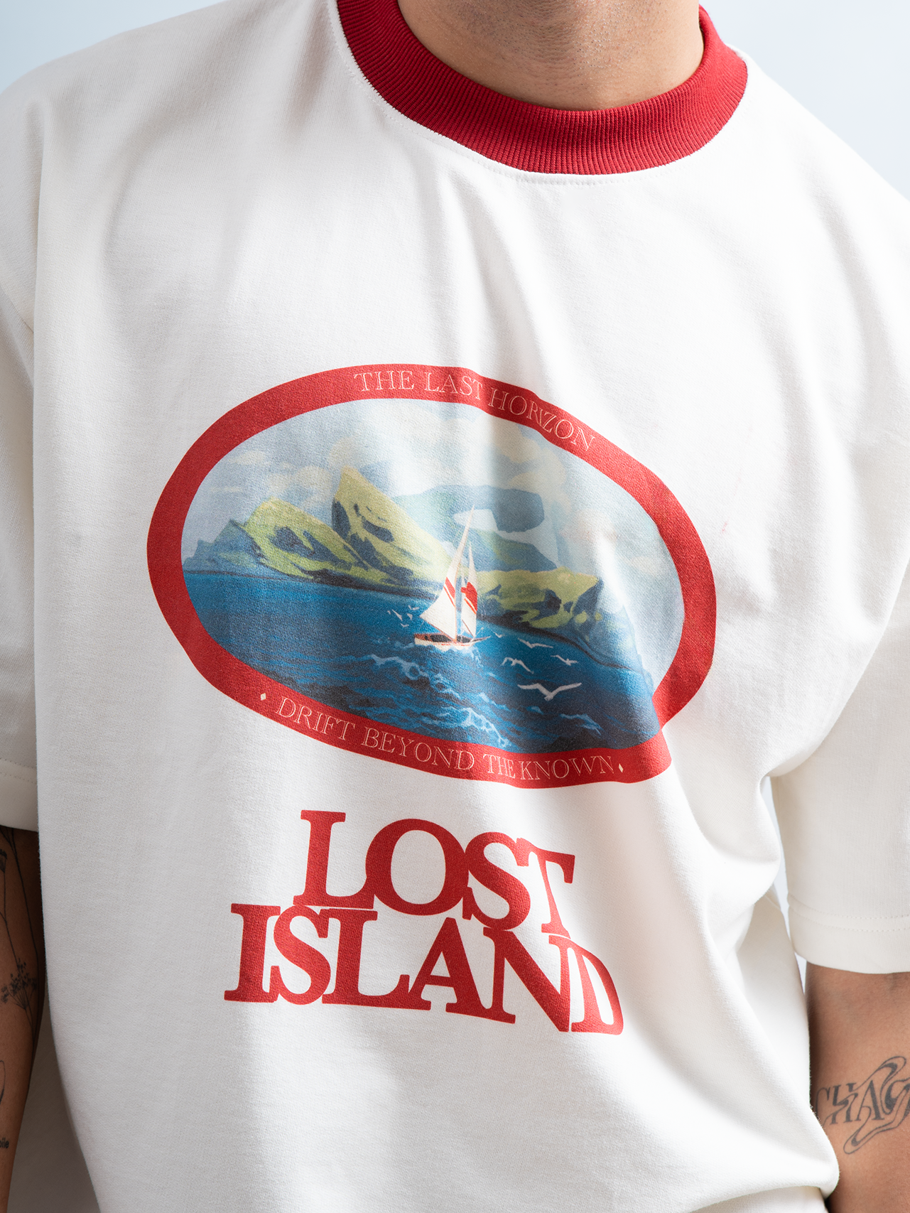 Oceanbound Tee – Off White