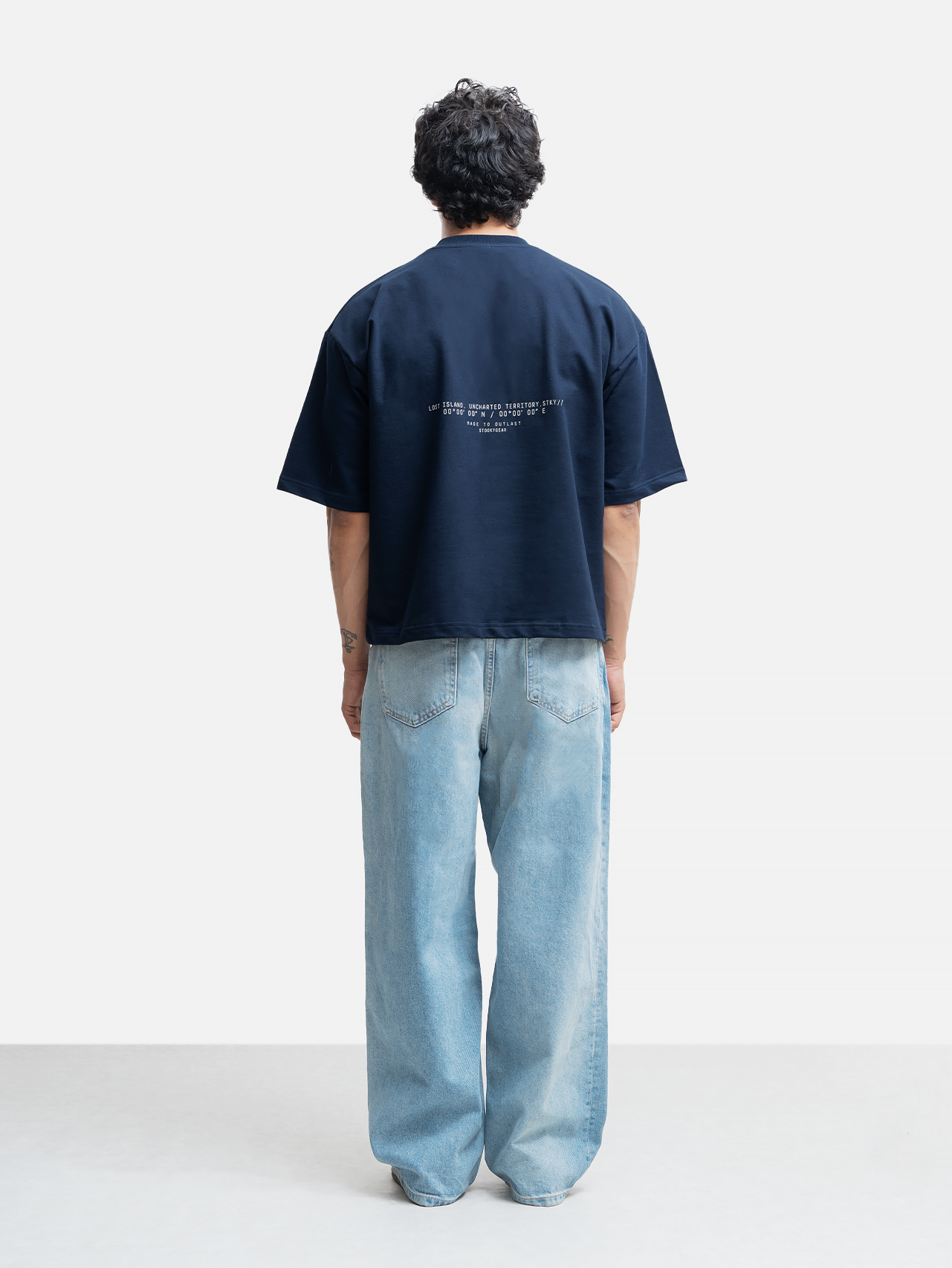 Lost Island Short Sleeve T-Shirt - Navy