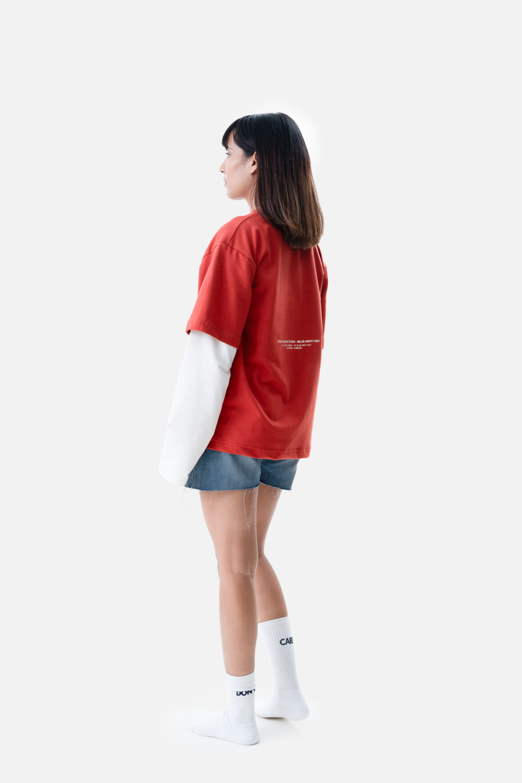 Trailthread Longsleeve tee- Rust