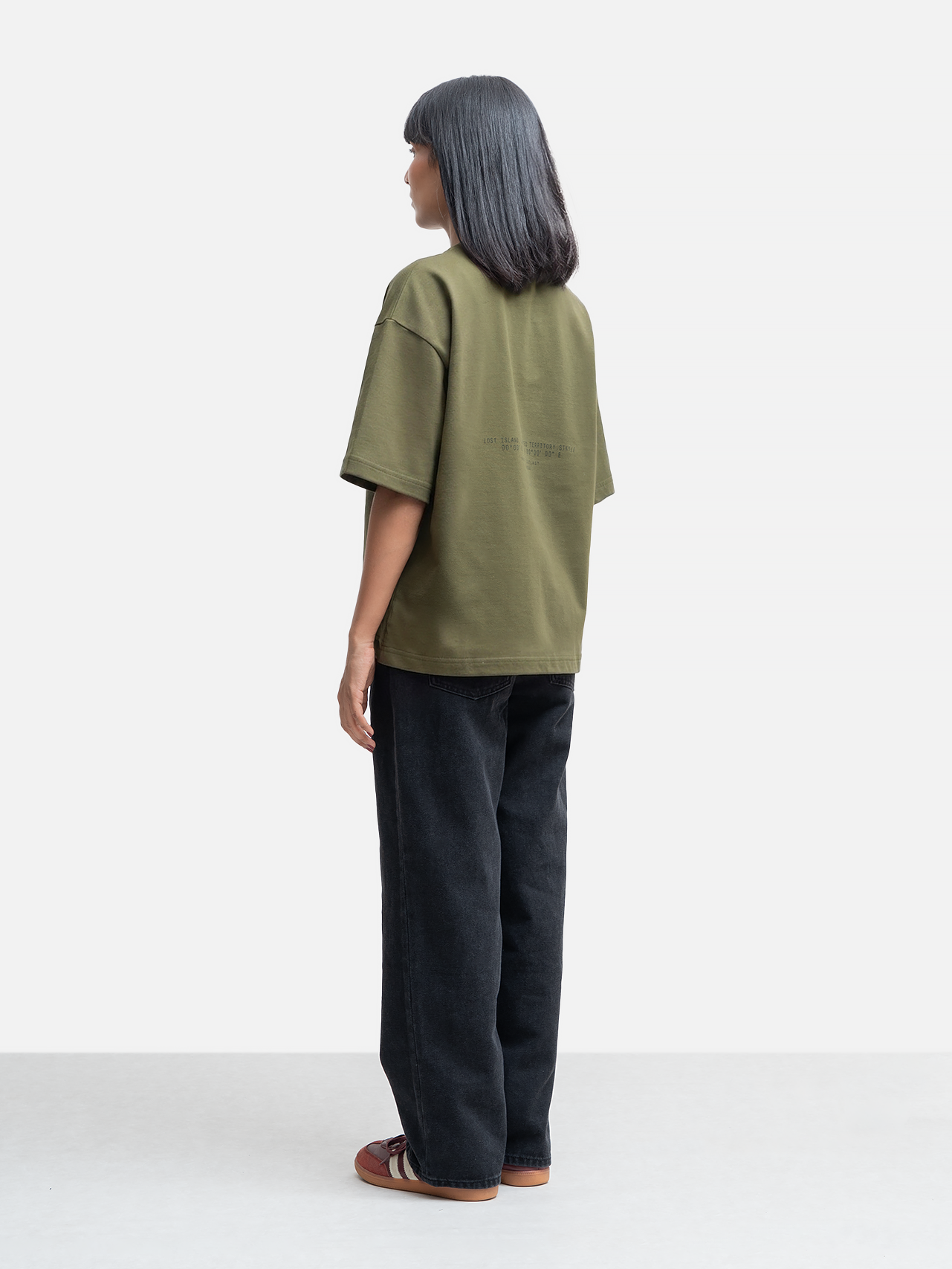 Lost Island Short Sleeve T-Shirt - Olive