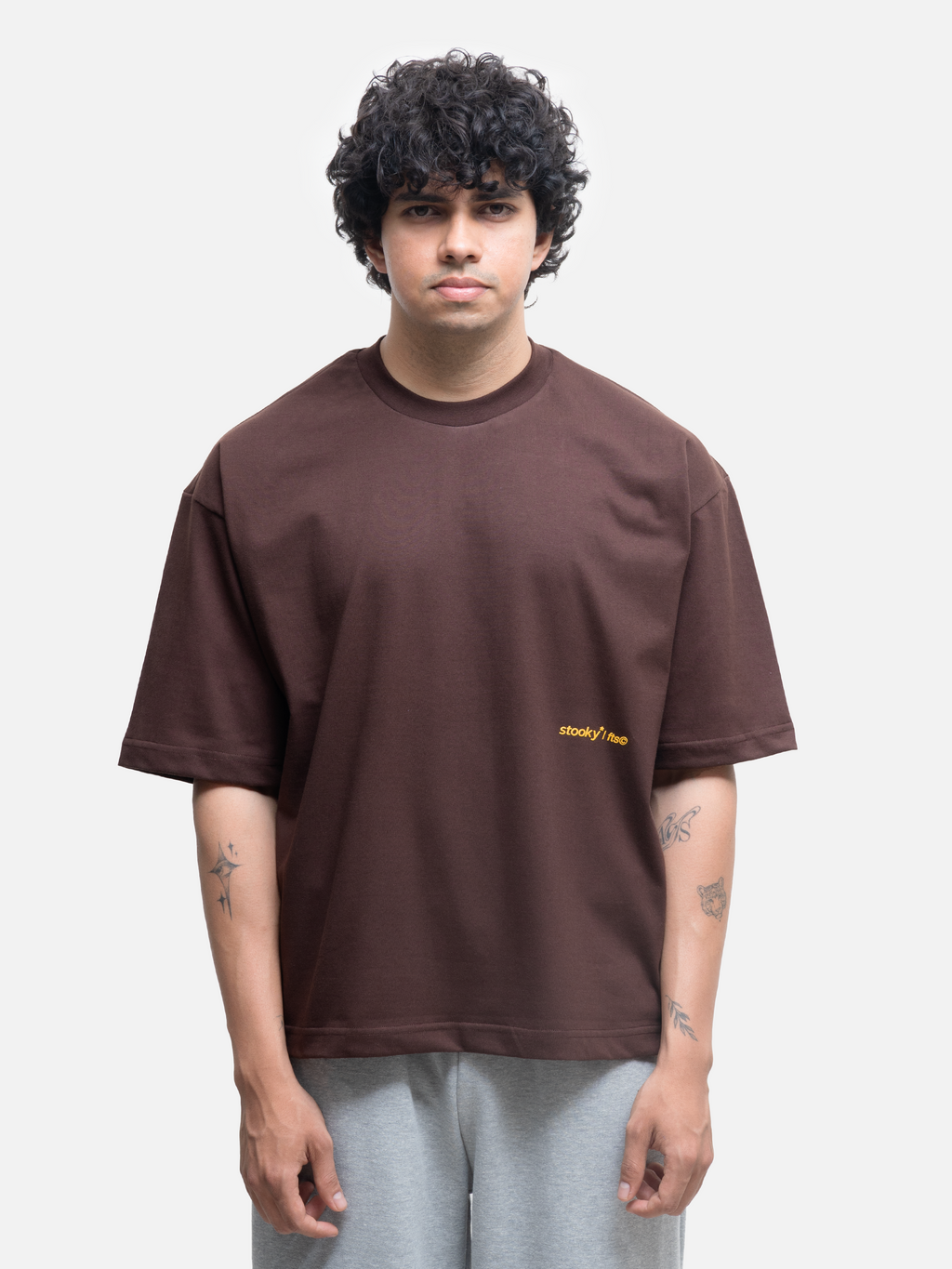 Origin Short sleeve T-shirt - Mud Brown