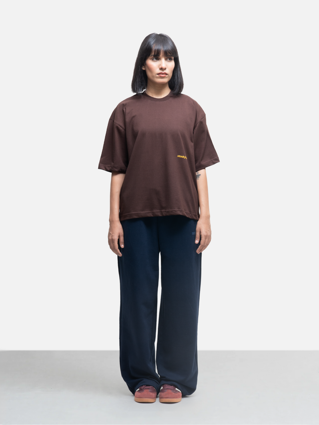 Origin Short sleeve T-shirt - Mud Brown