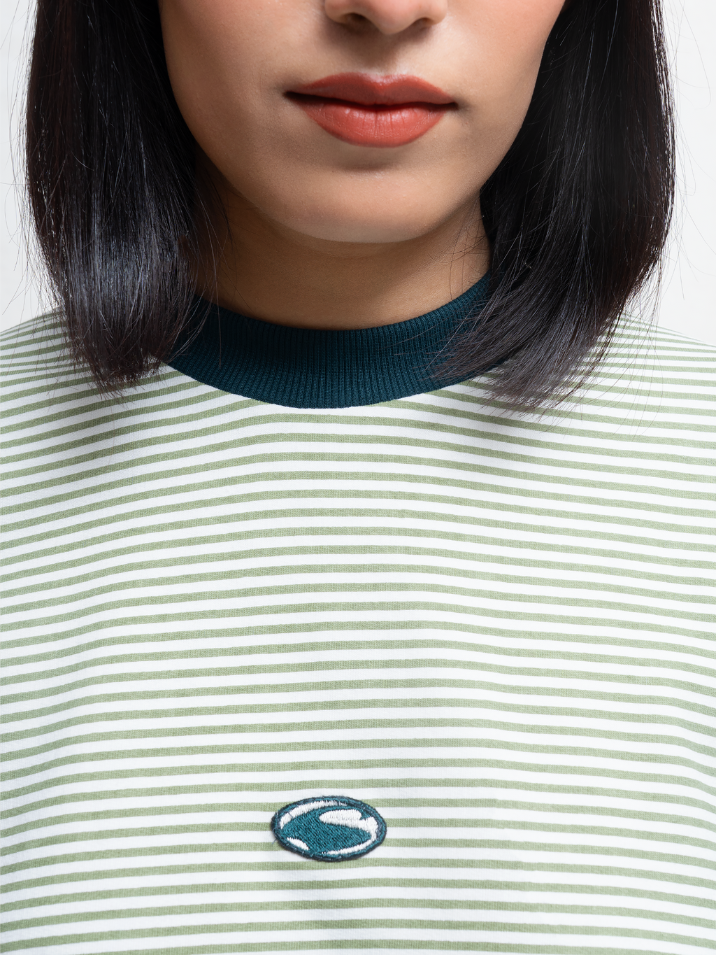 Logo Patch Longsleeve T-Shirt - Sea Grass