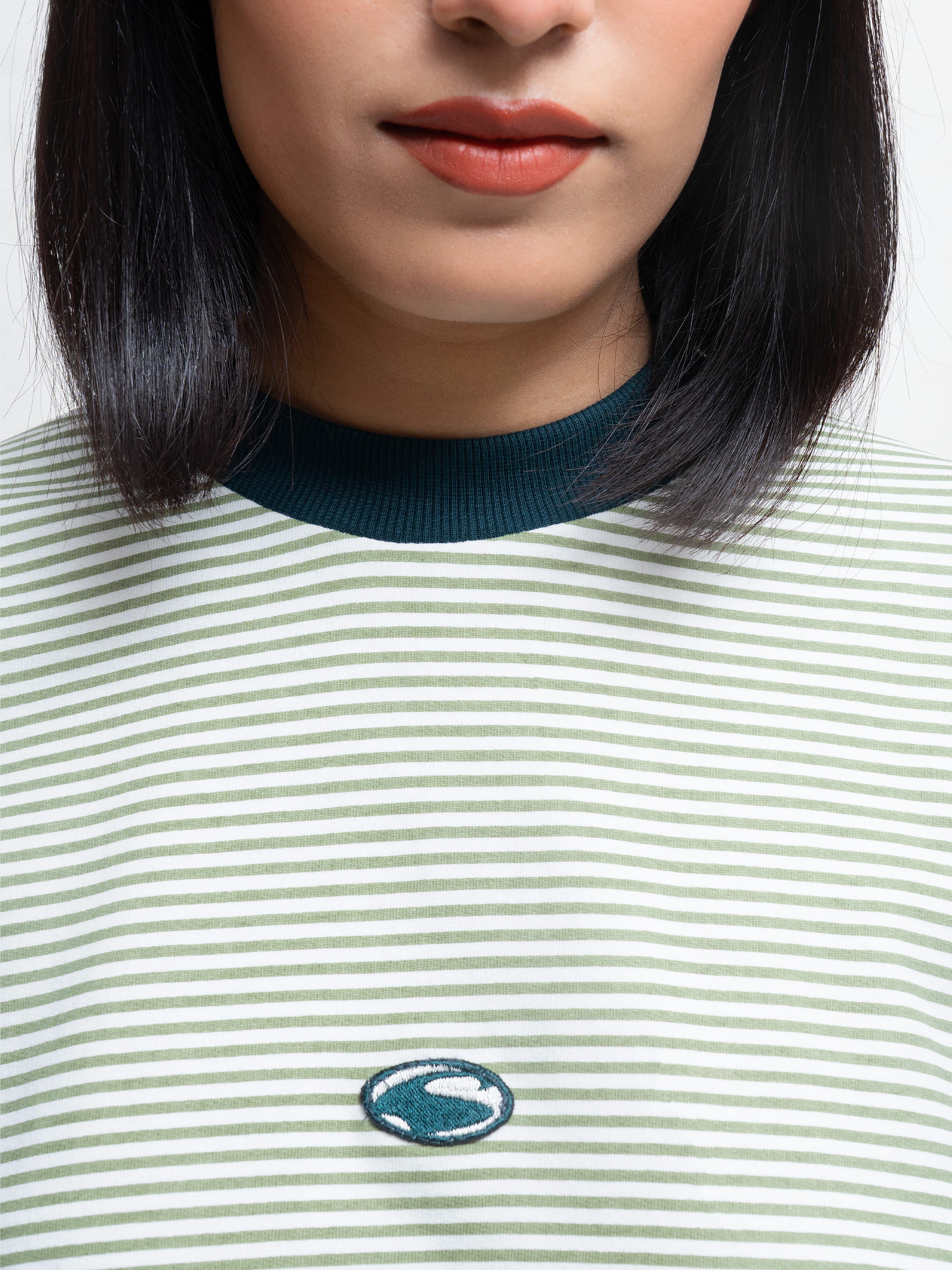 Logo Patch Longsleeve T-Shirt - Sea Grass