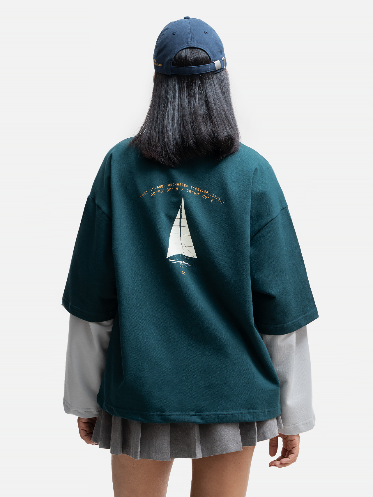 Uncharted LongSleeve Tshirt - Pine