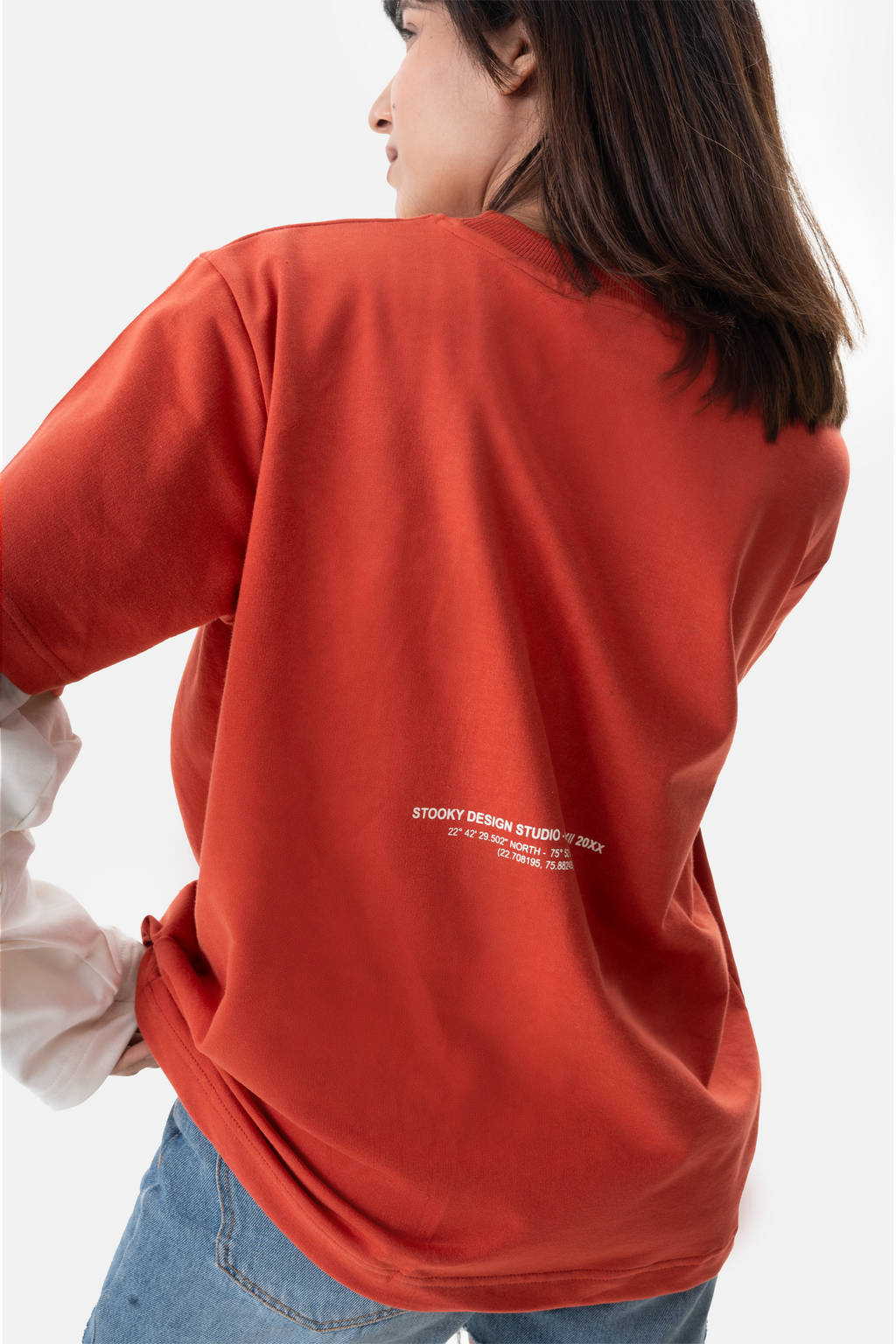 Trailthread Longsleeve tee- Rust