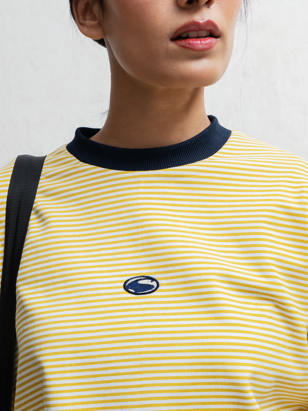 Logo Patch Longsleeve T-Shirt - Yellow