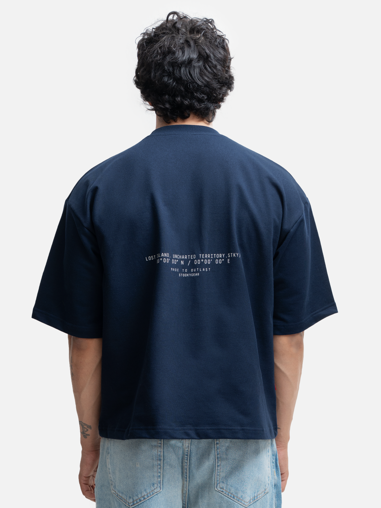 Lost Island Short Sleeve T-Shirt - Navy