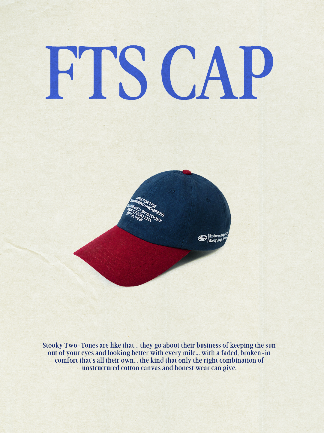 Embroidered FTS cap