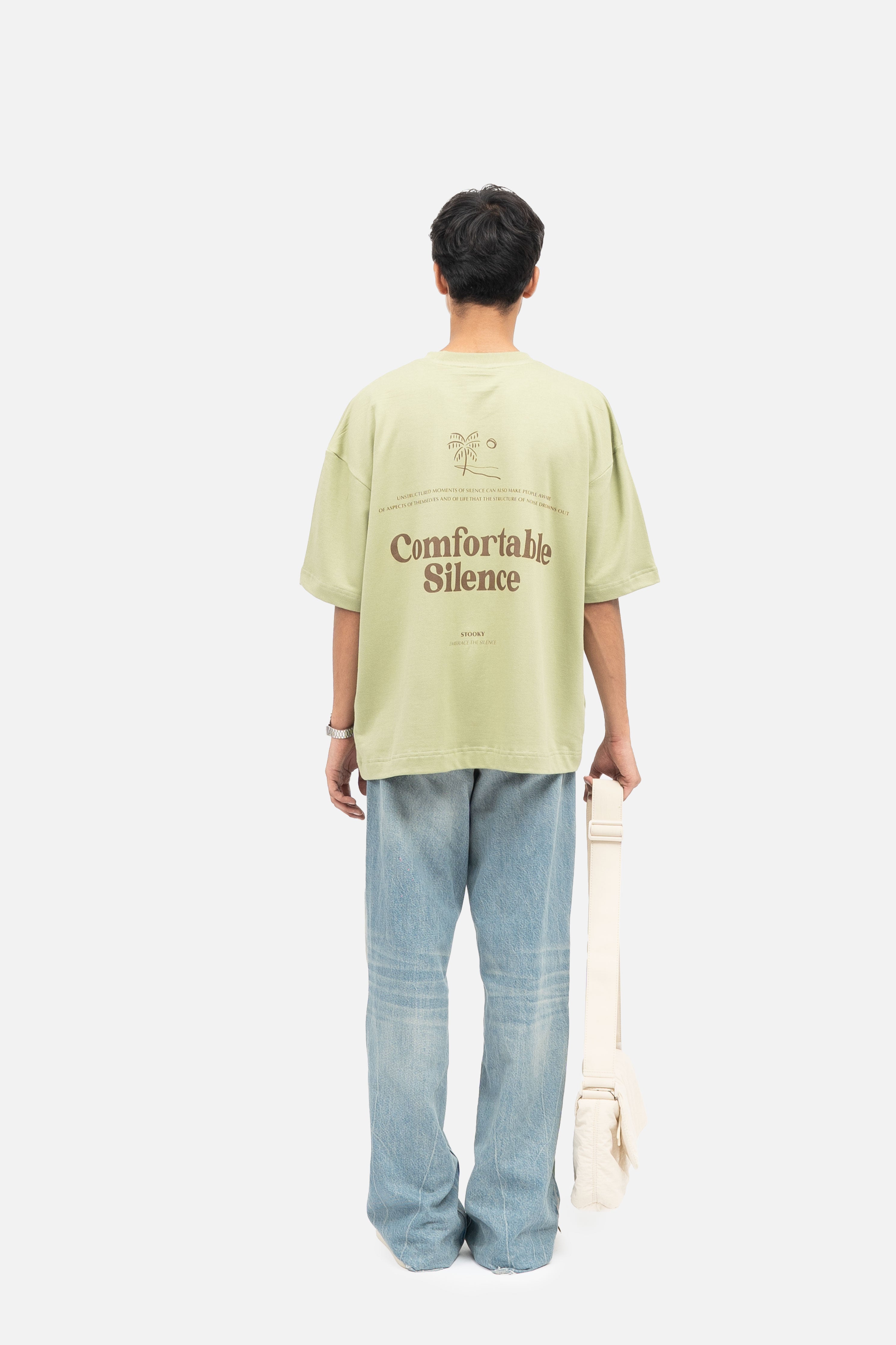The calm tee - Pista green (Unisex)