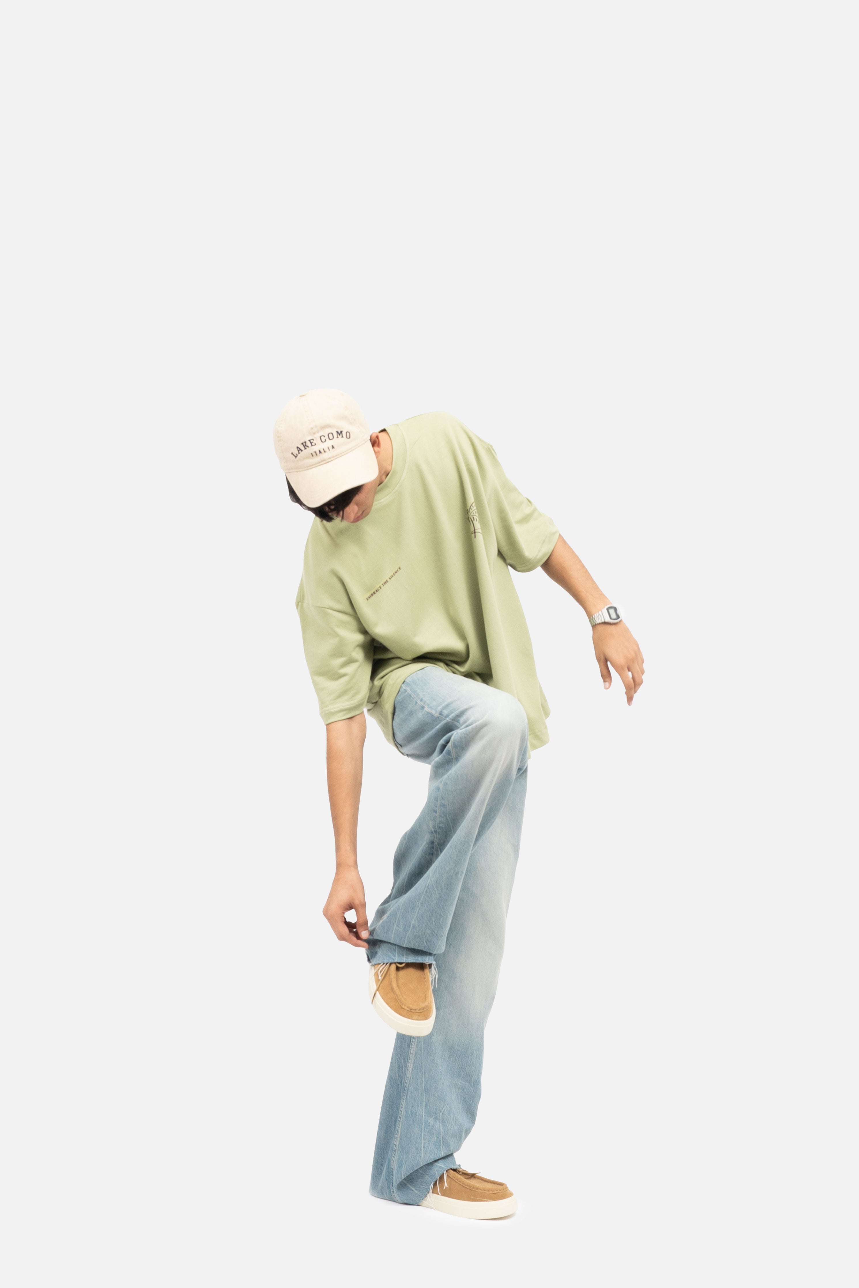 The calm tee - Pista green (Unisex)