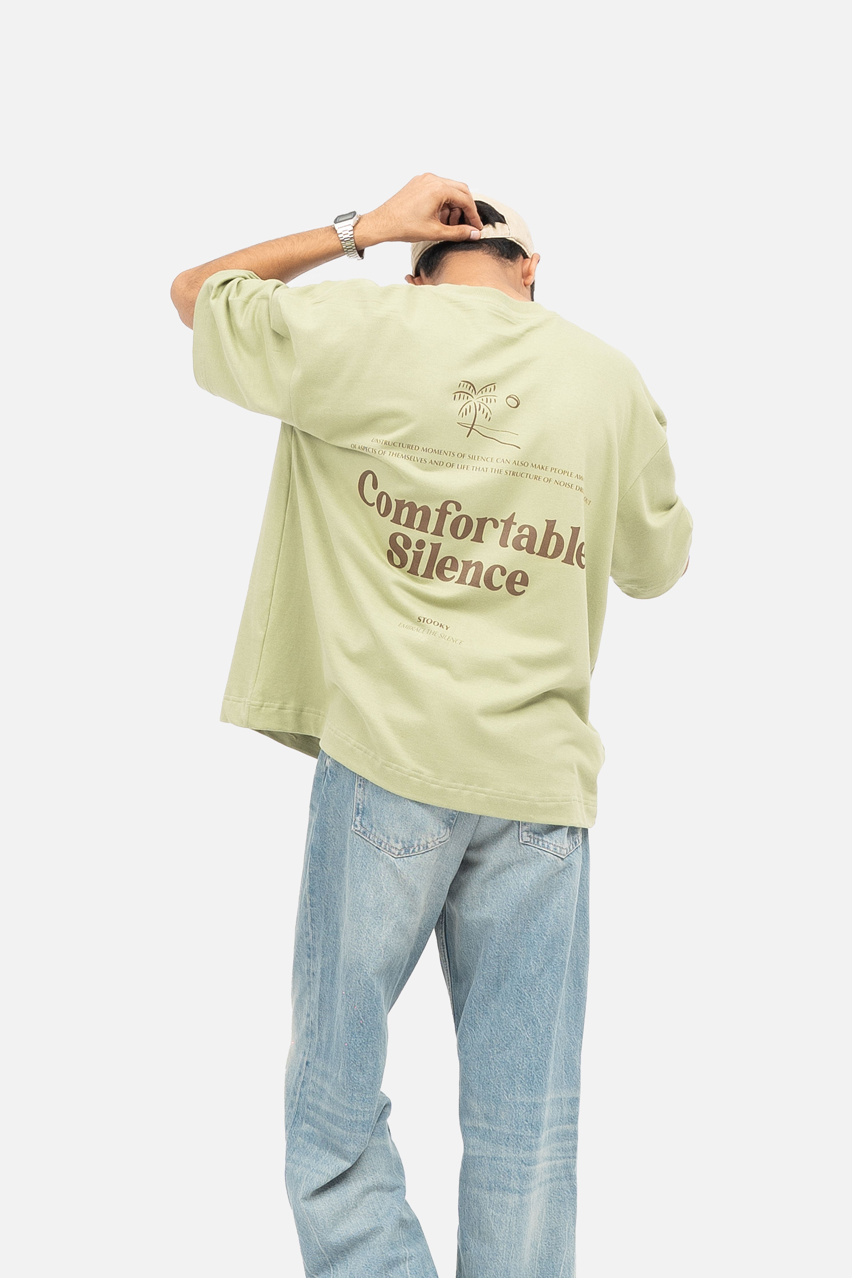 The calm tee - Pista green (Unisex)